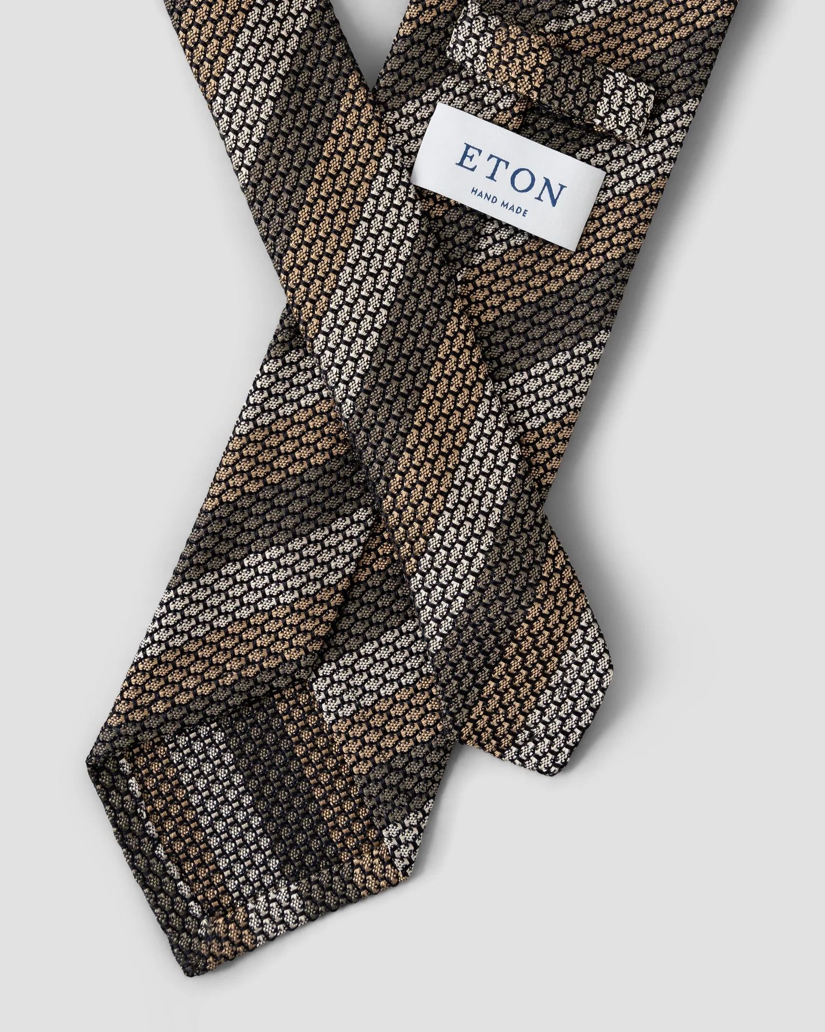 Eton - dark green como tie