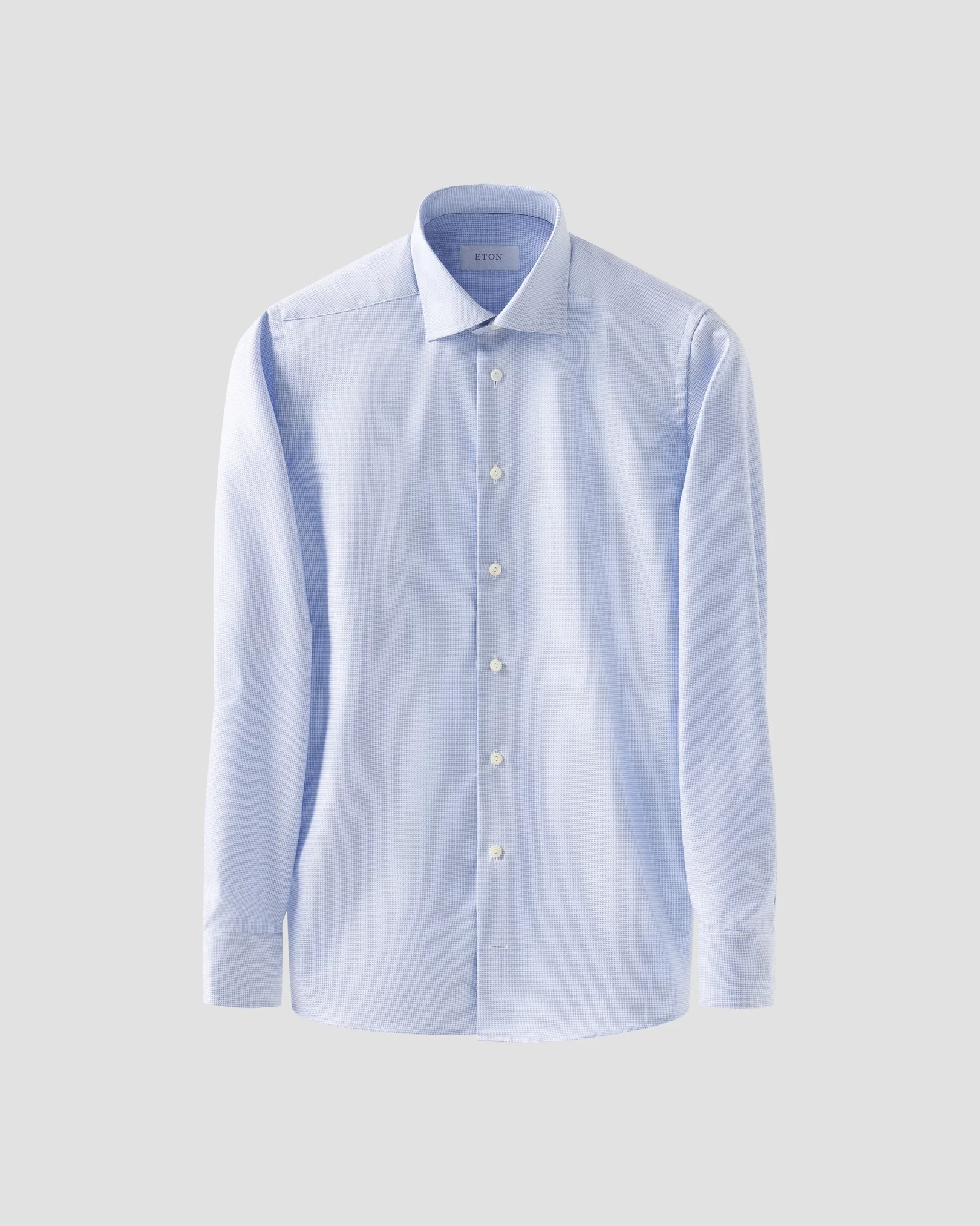 Eton - sky blue twill shirt