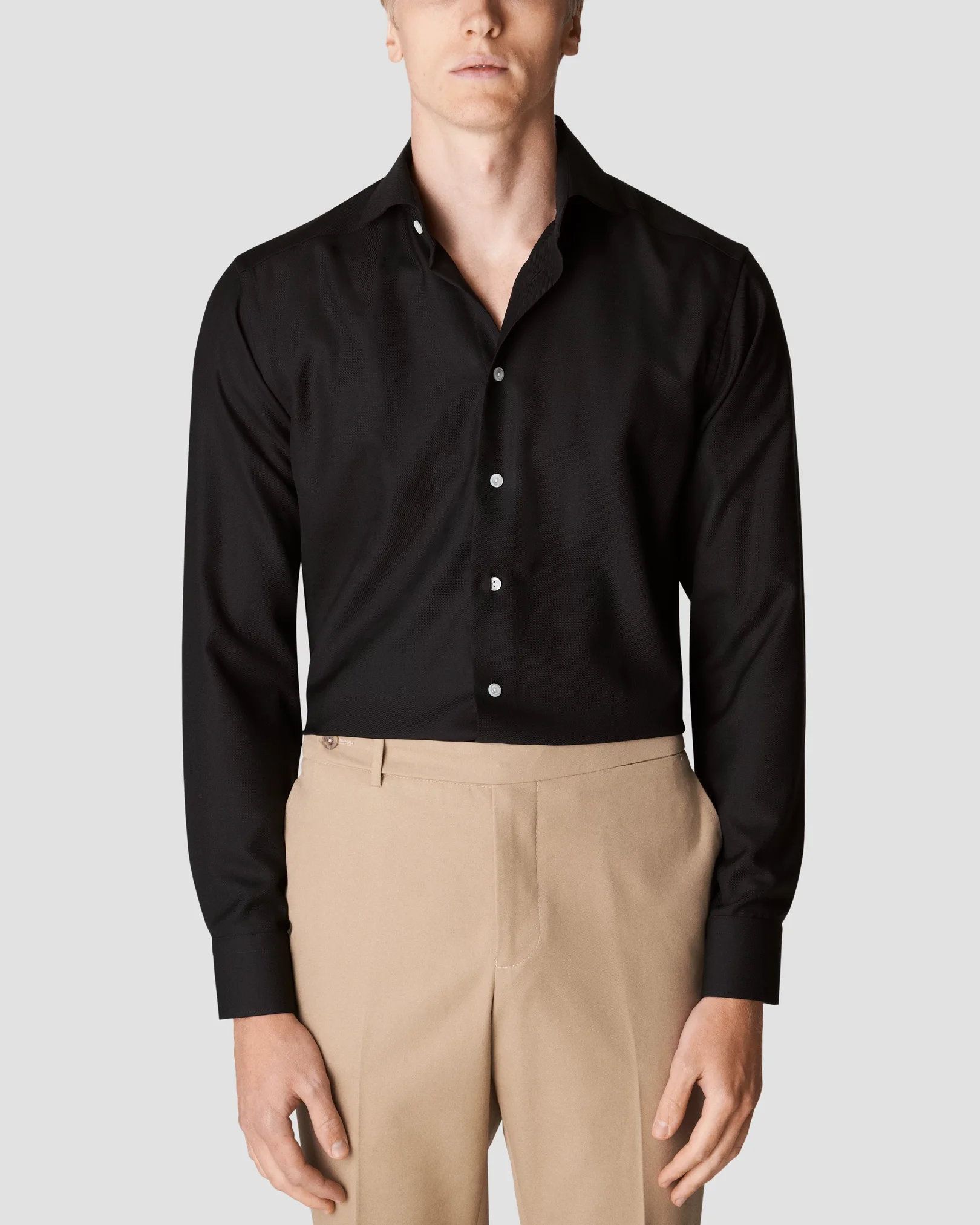 Eton - black merino