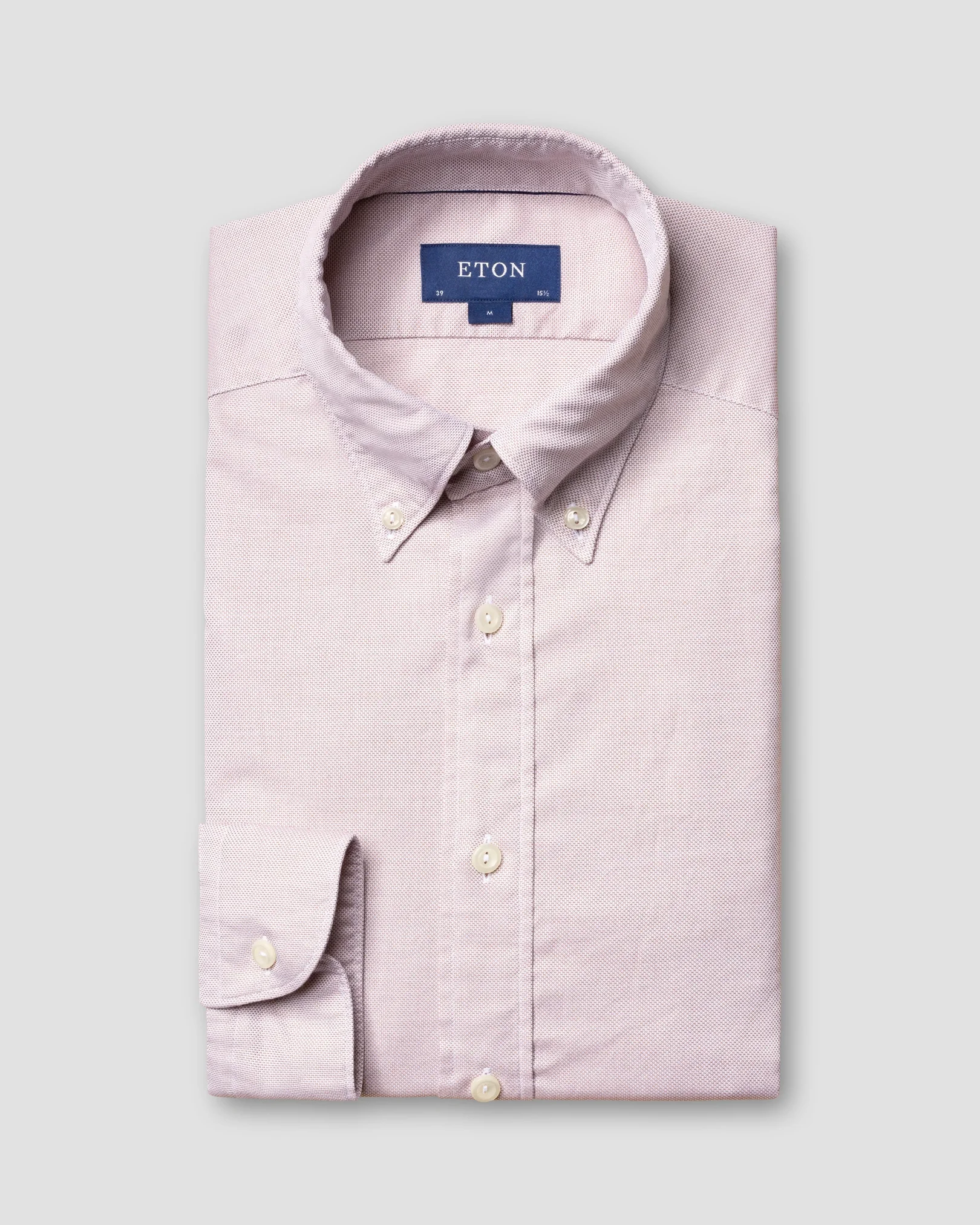 Eton - brown oxford shirt