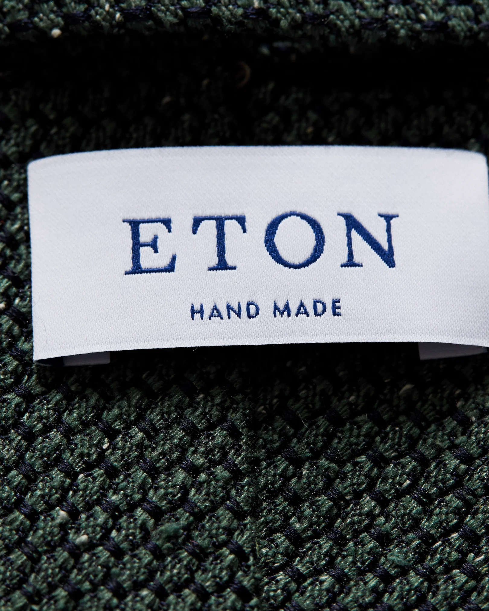 Eton - olive grenadine tie