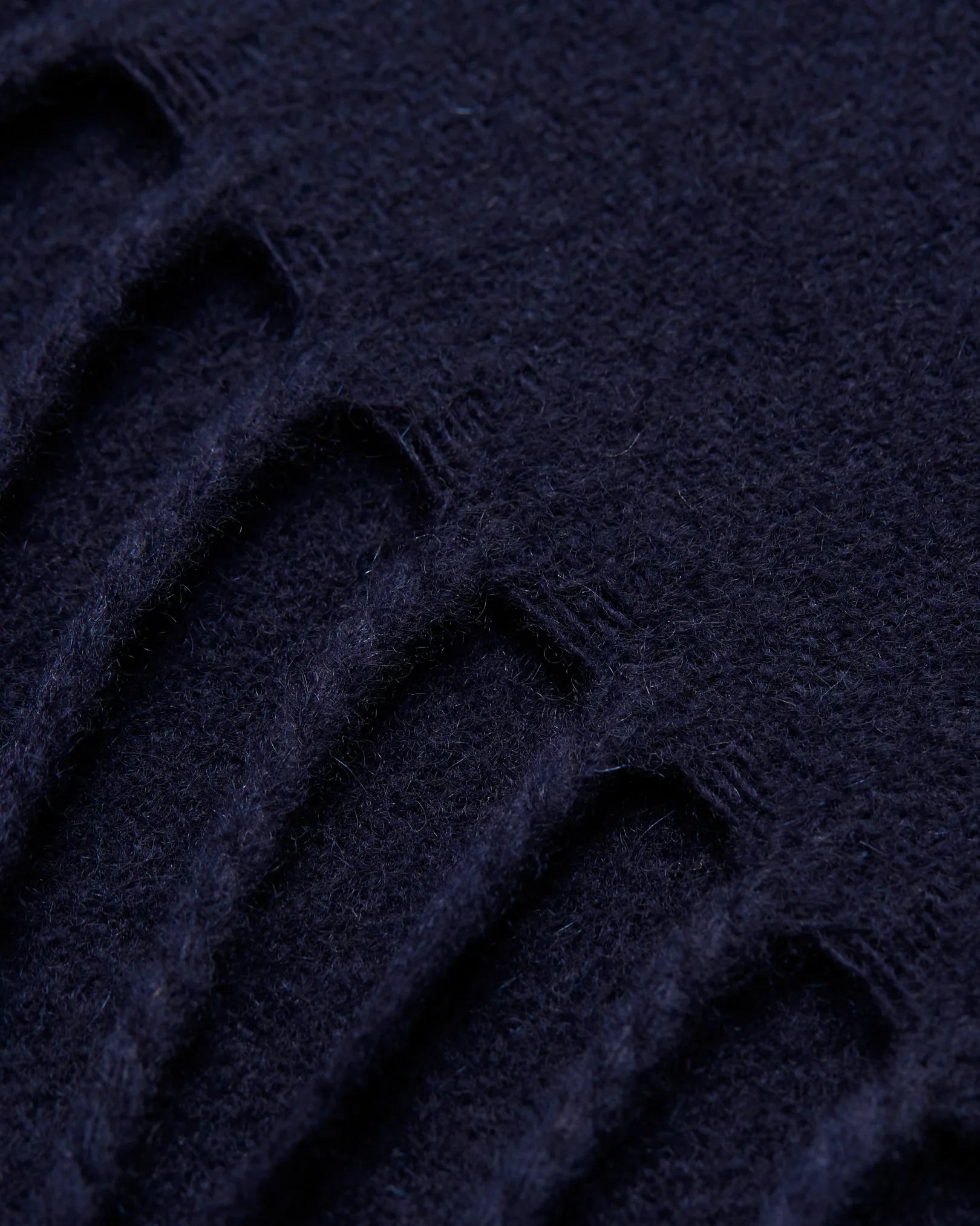 Eton - navy cashmere scarf