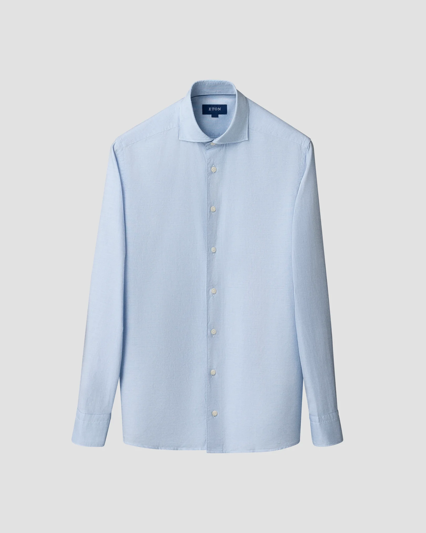 Eton - fine twill shirt light blue fine twill shirt