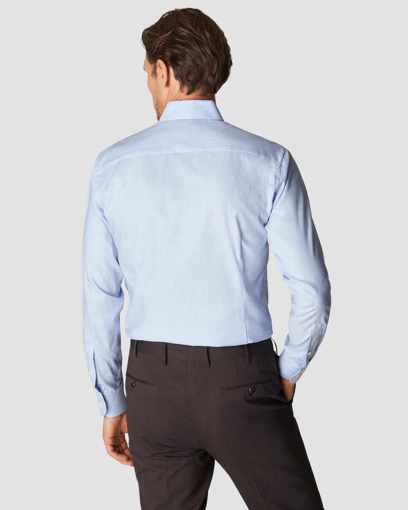 Eton - light blue signature oxford shirt