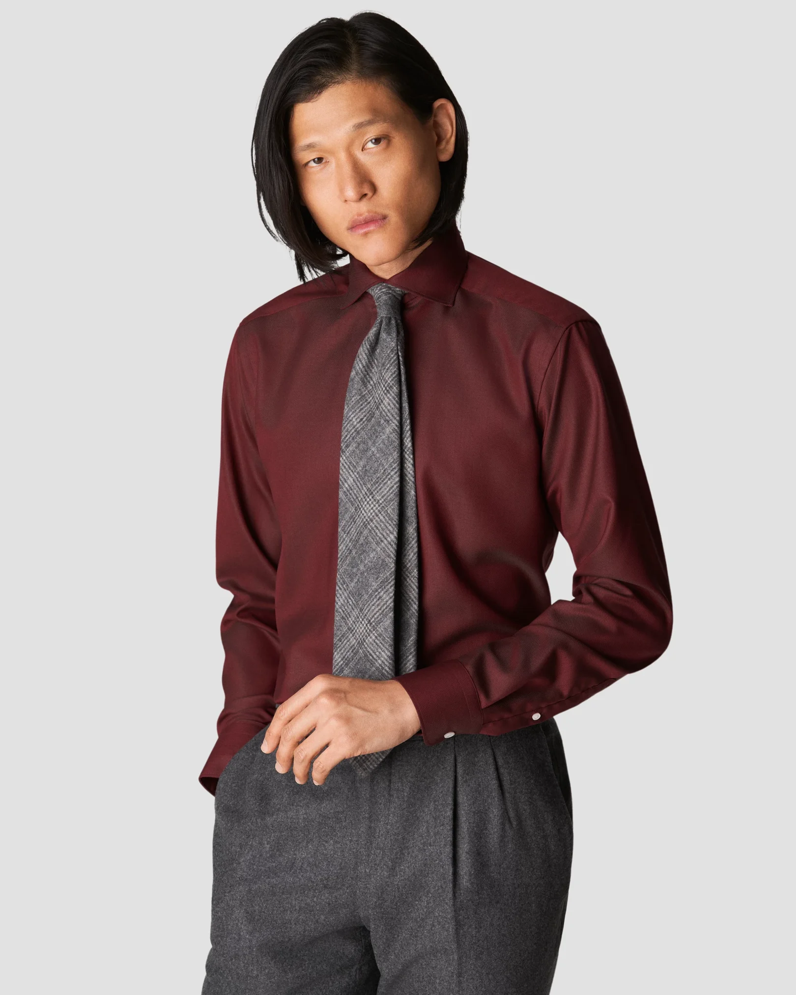 Eton - red merino