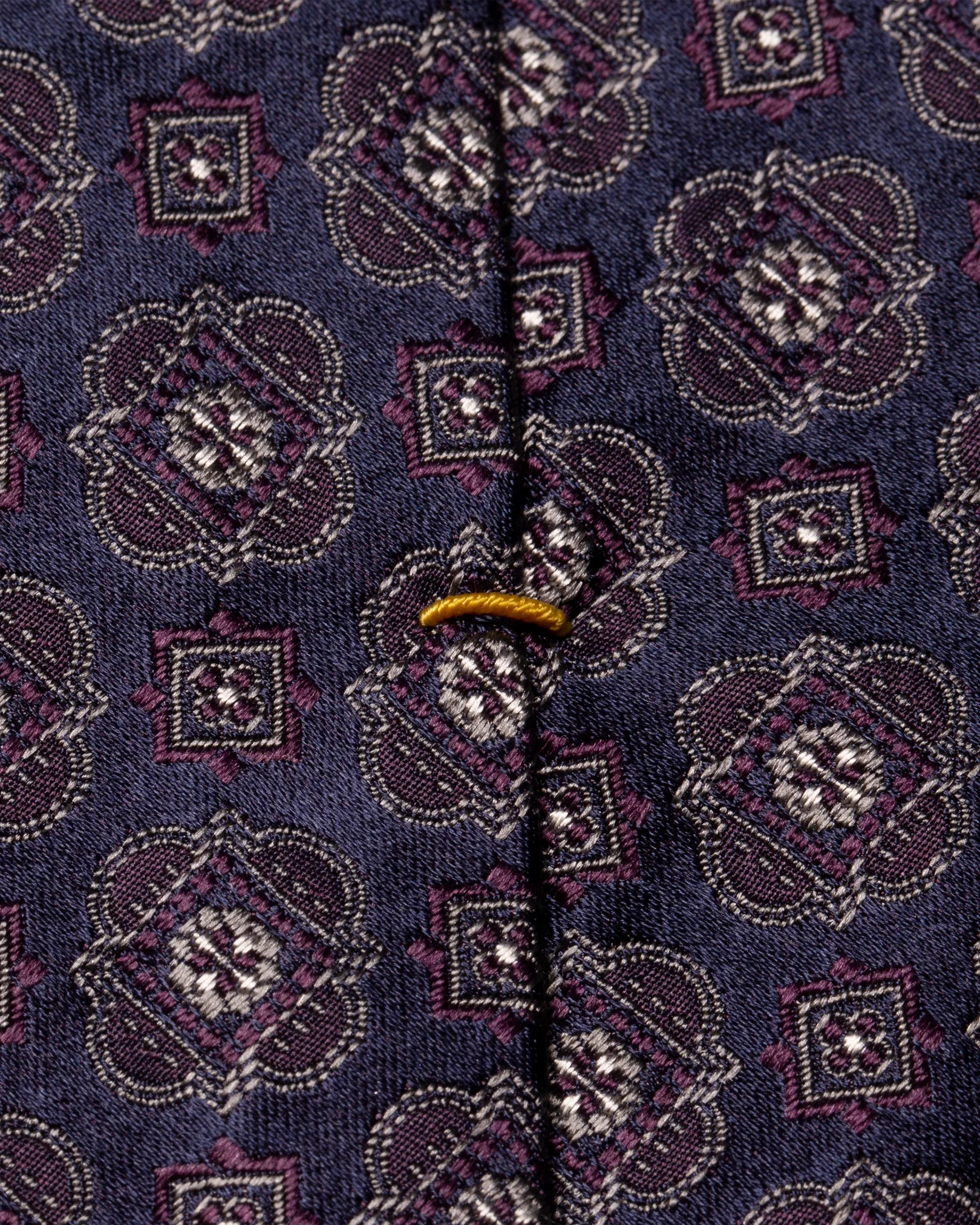 Eton - silk navy tie