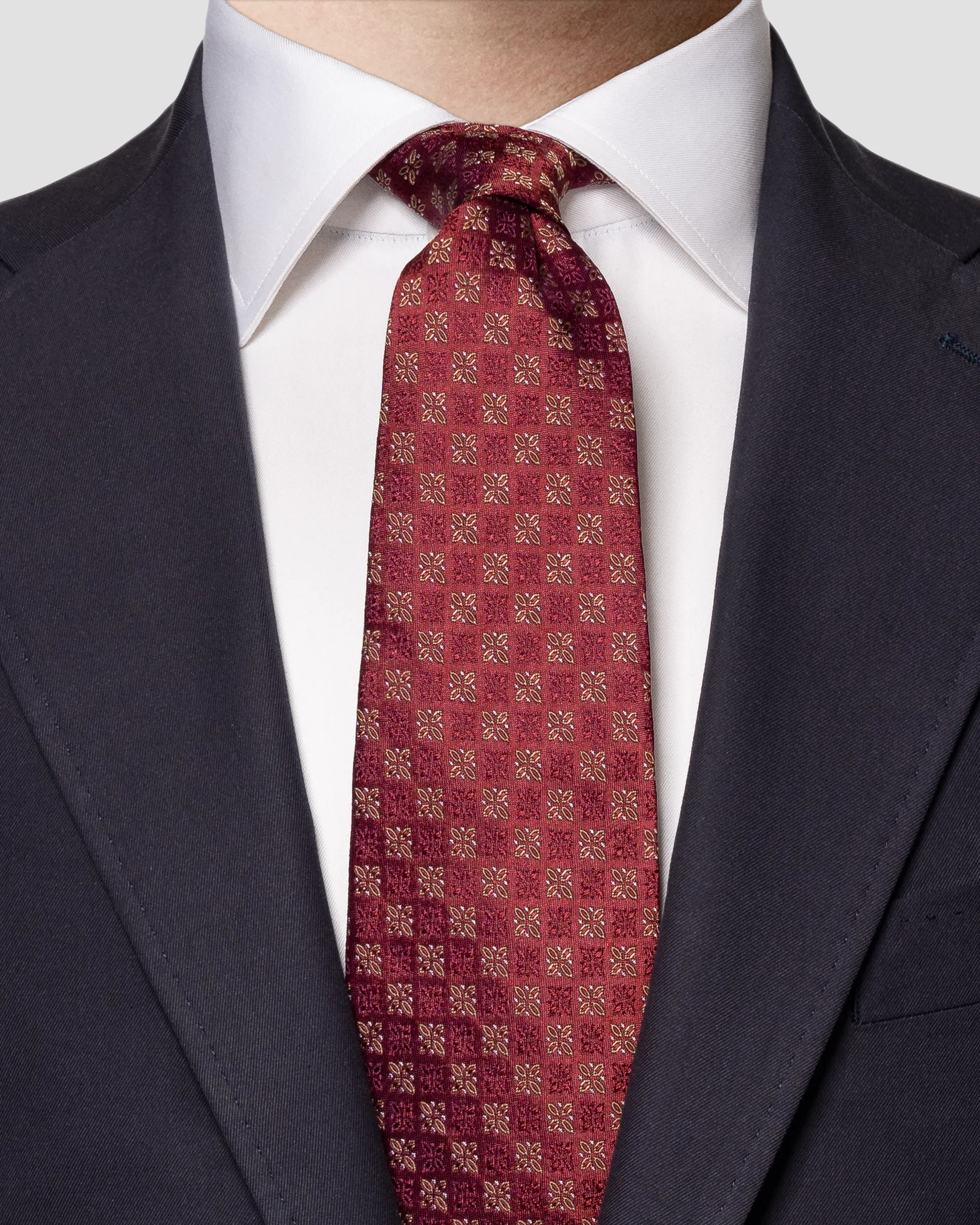 Eton - red satin tie