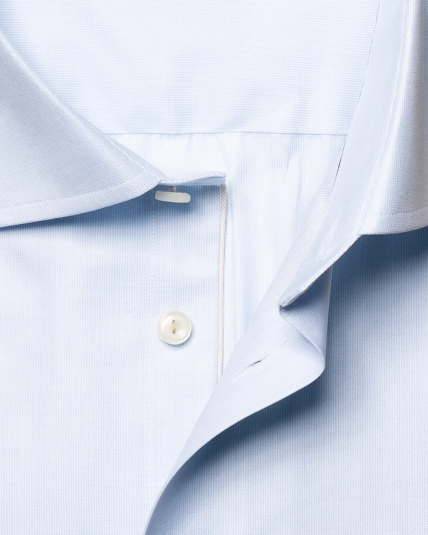 Eton - light blue twill passpoal shirt