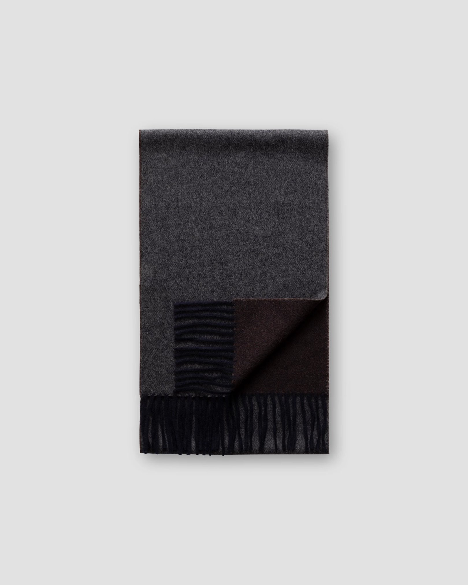Eton - dark grey wool scarf