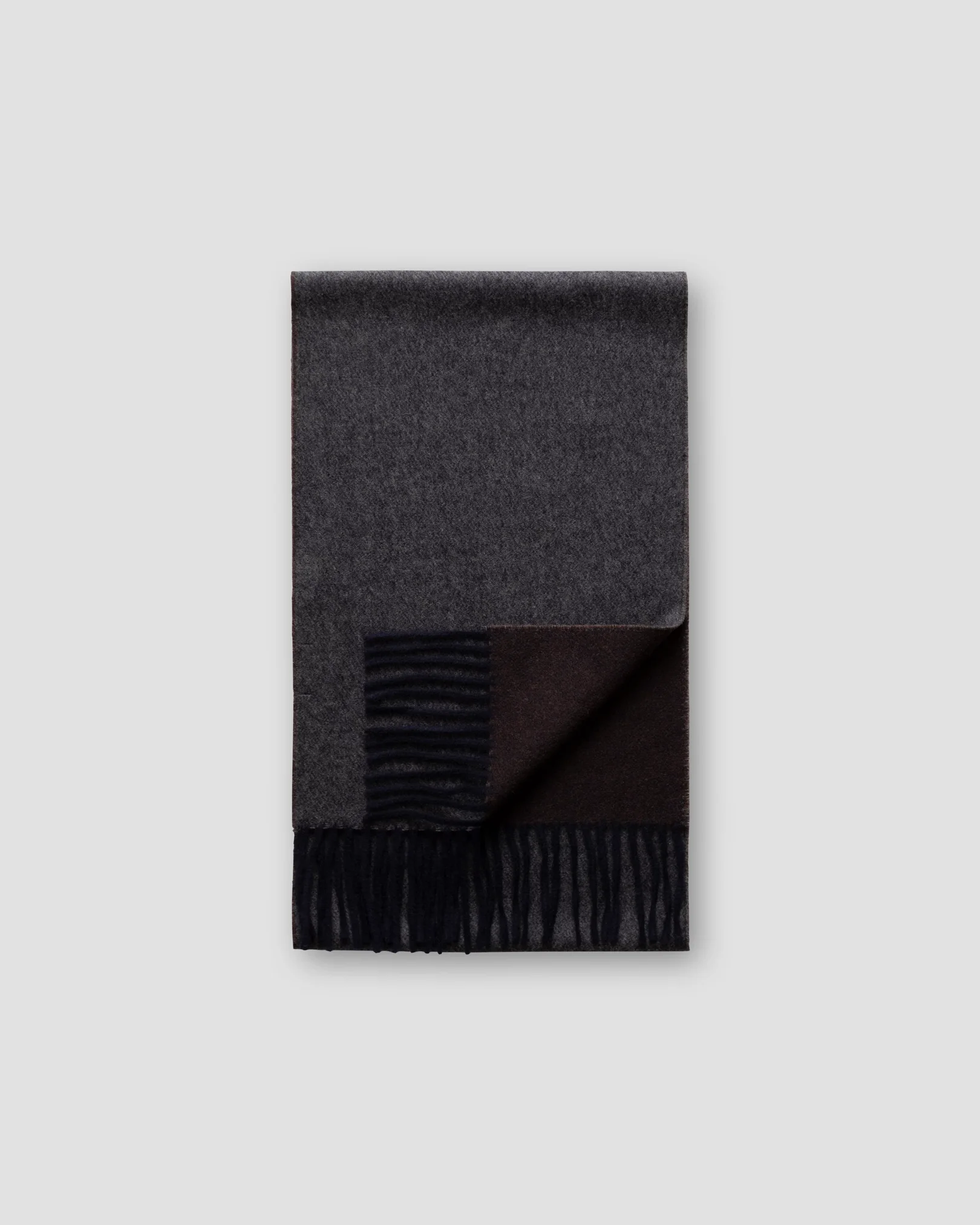 Eton - dark grey wool scarf