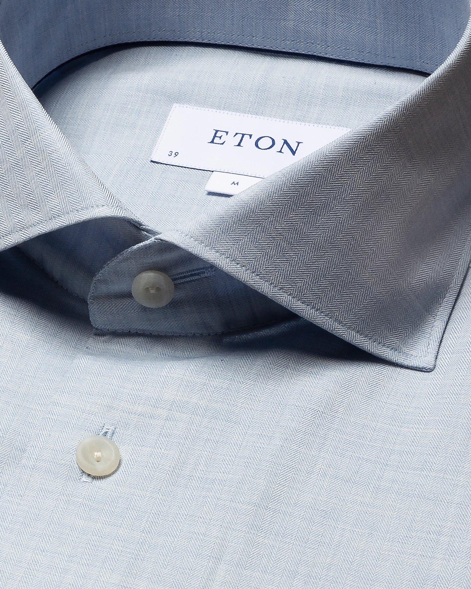Eton - light blue flannel widespread