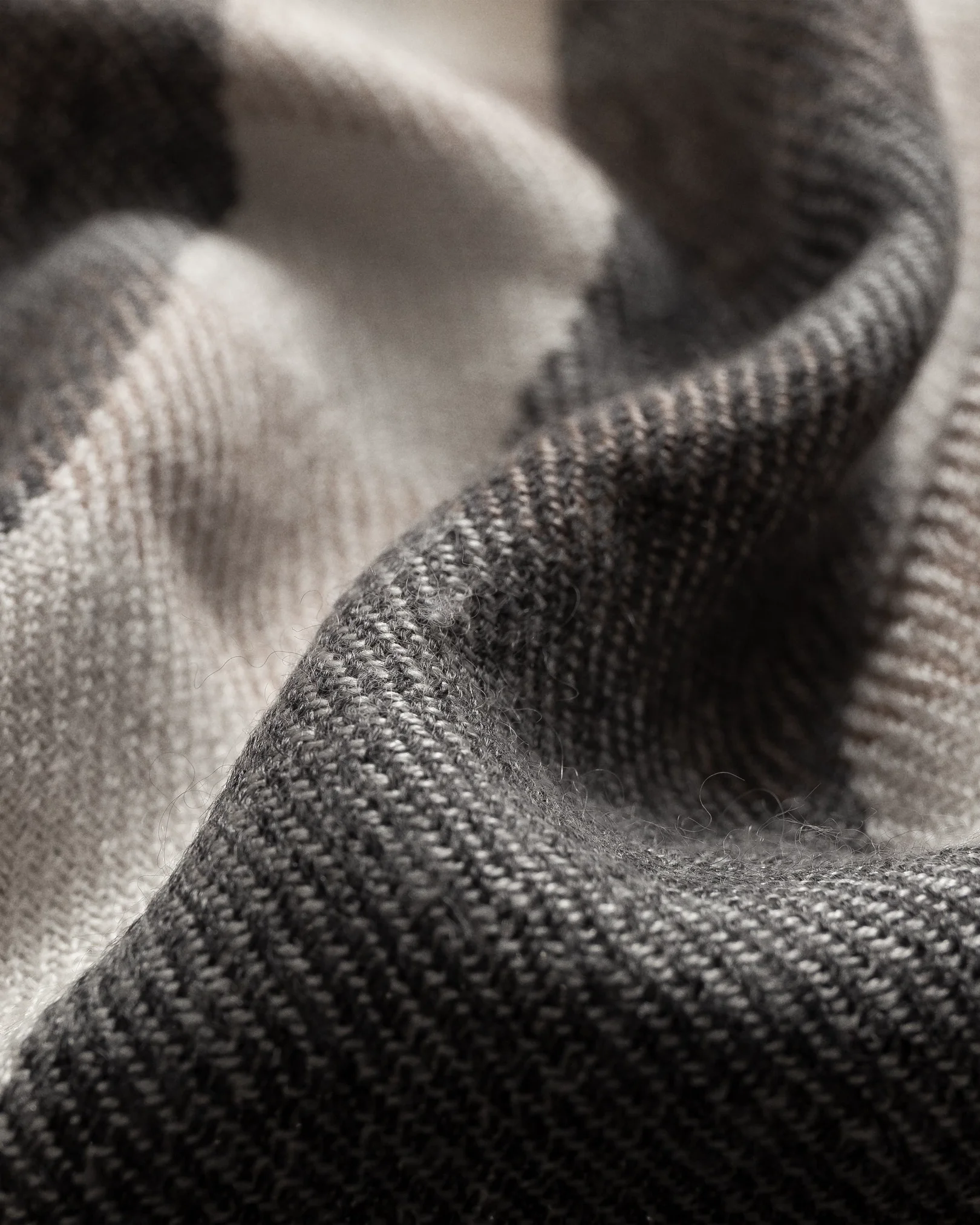 Eton - oatmeal beige cashmere silk scarf