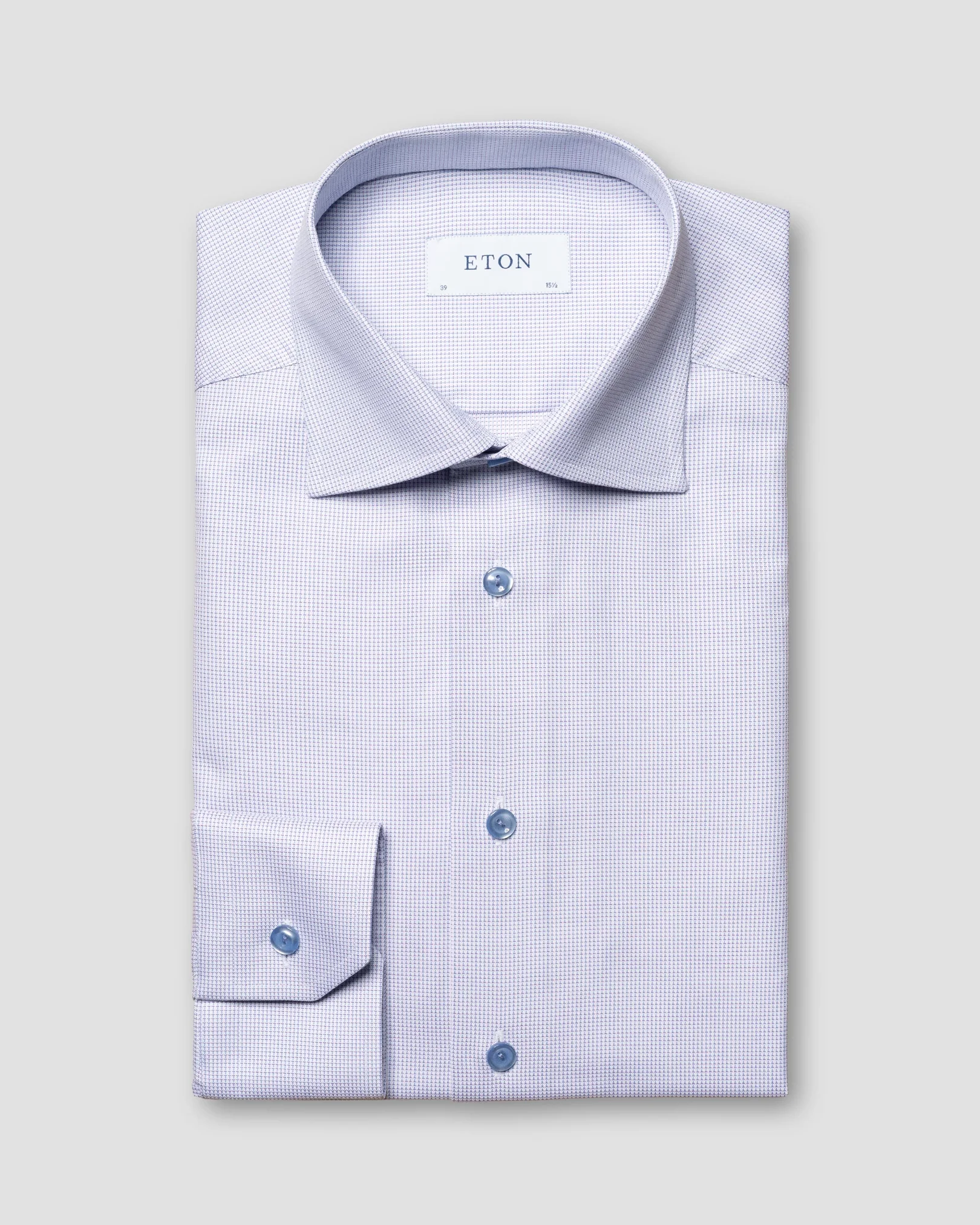 Eton - mid purple dobby