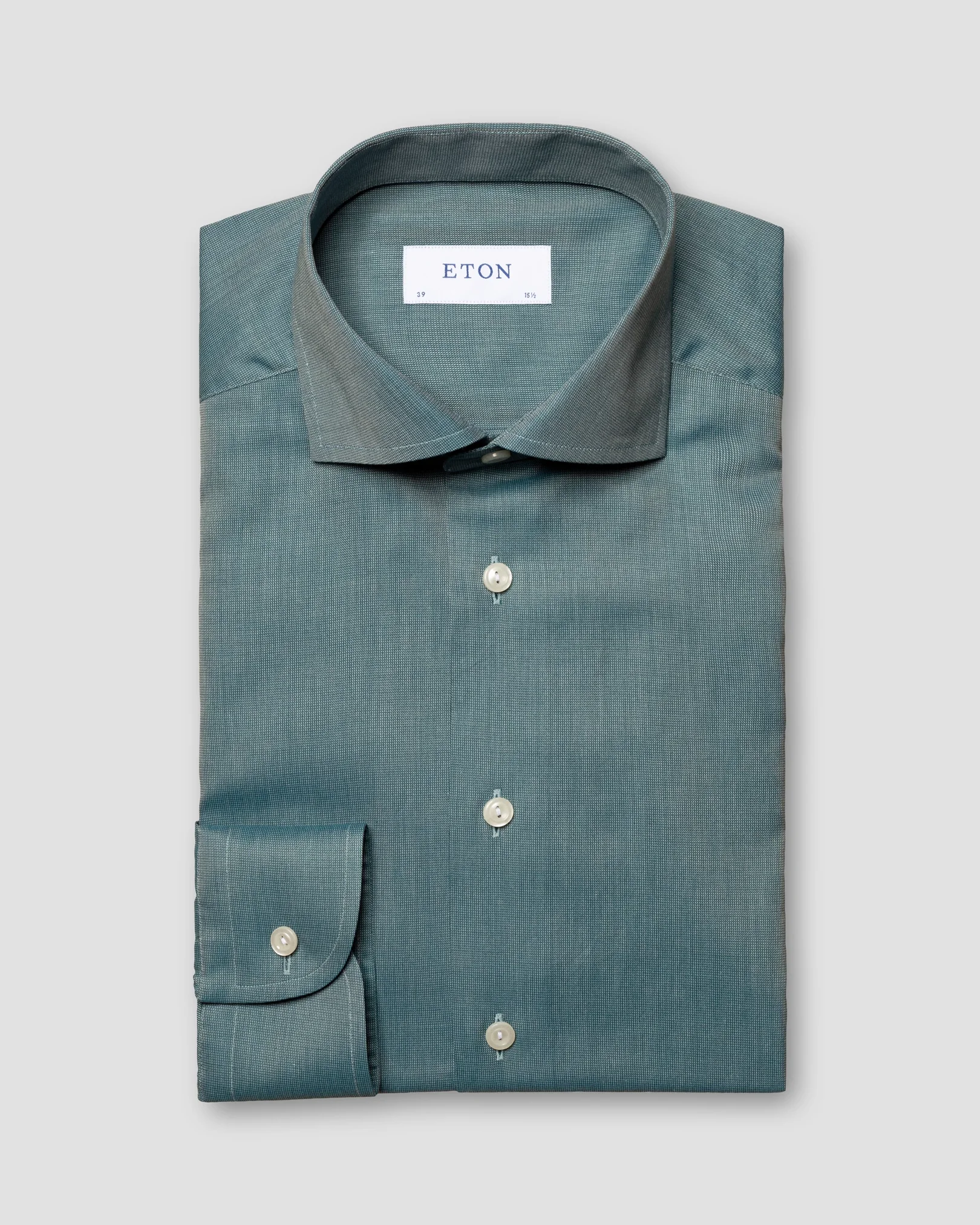 Eton - green flannel shirt