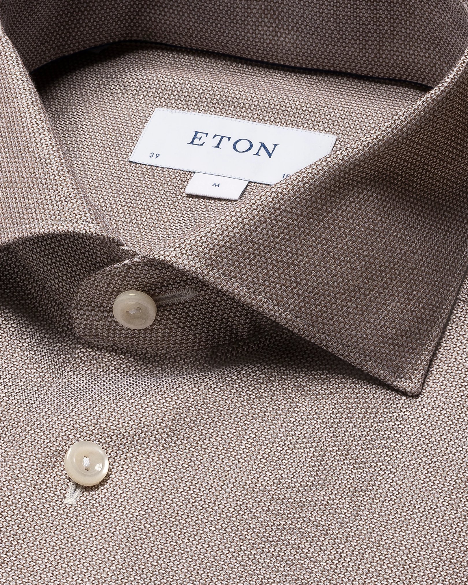 Eton - beige melange signature twill