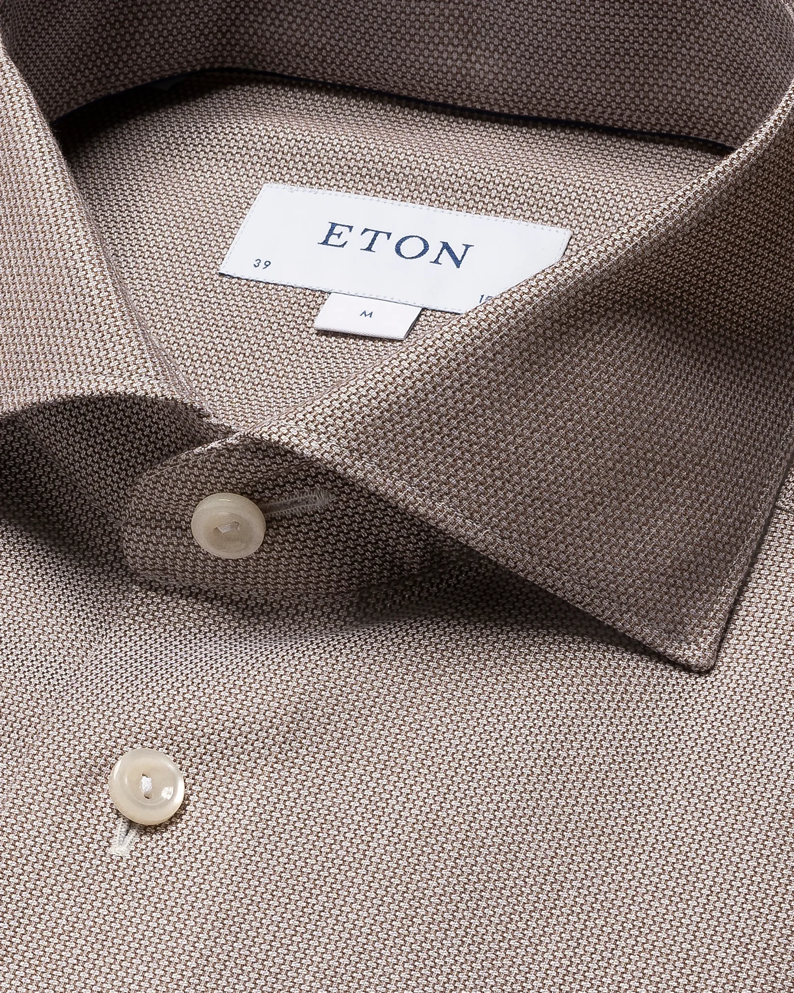 Eton - beige melange signature twill