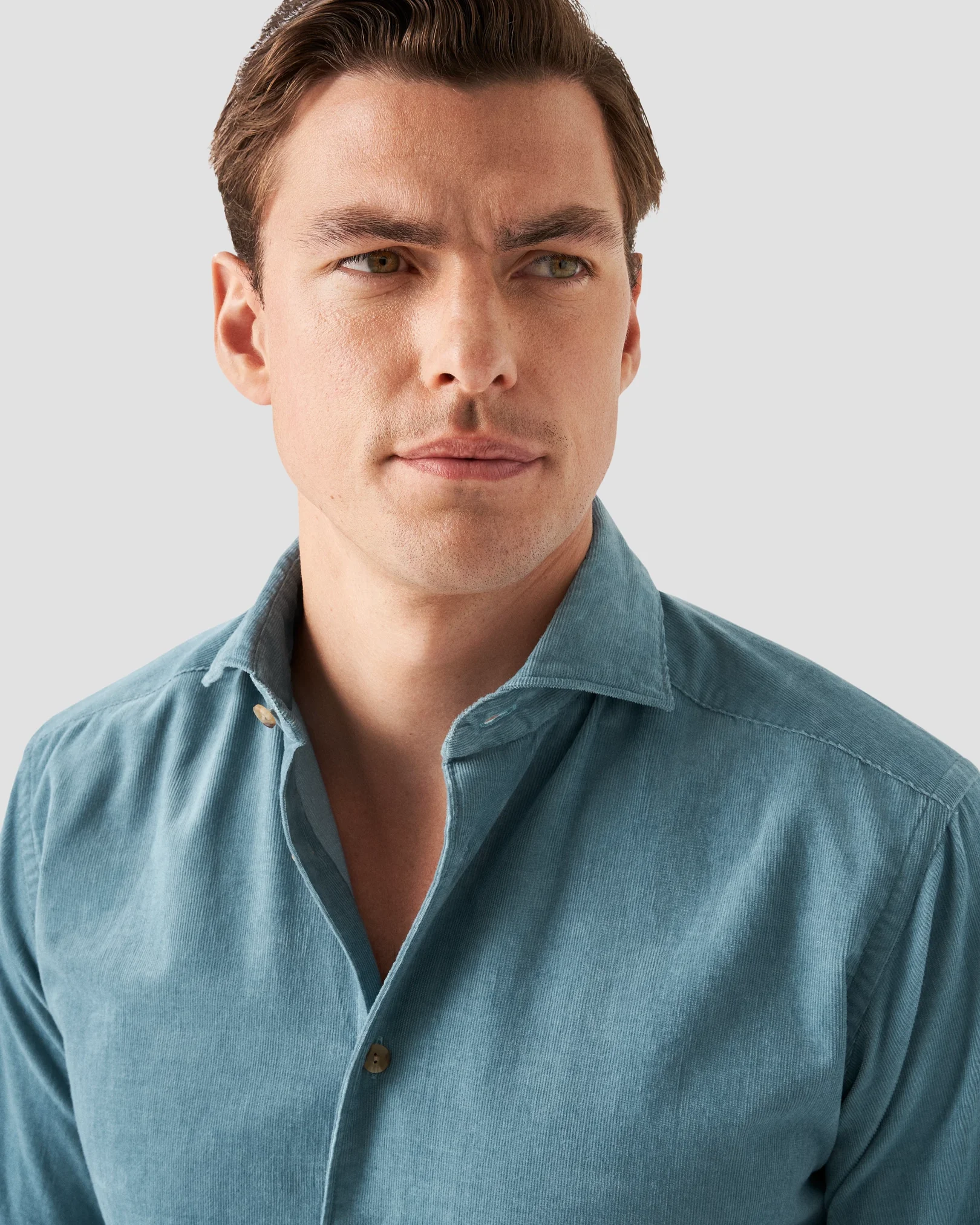 Eton - mid blue corduroy