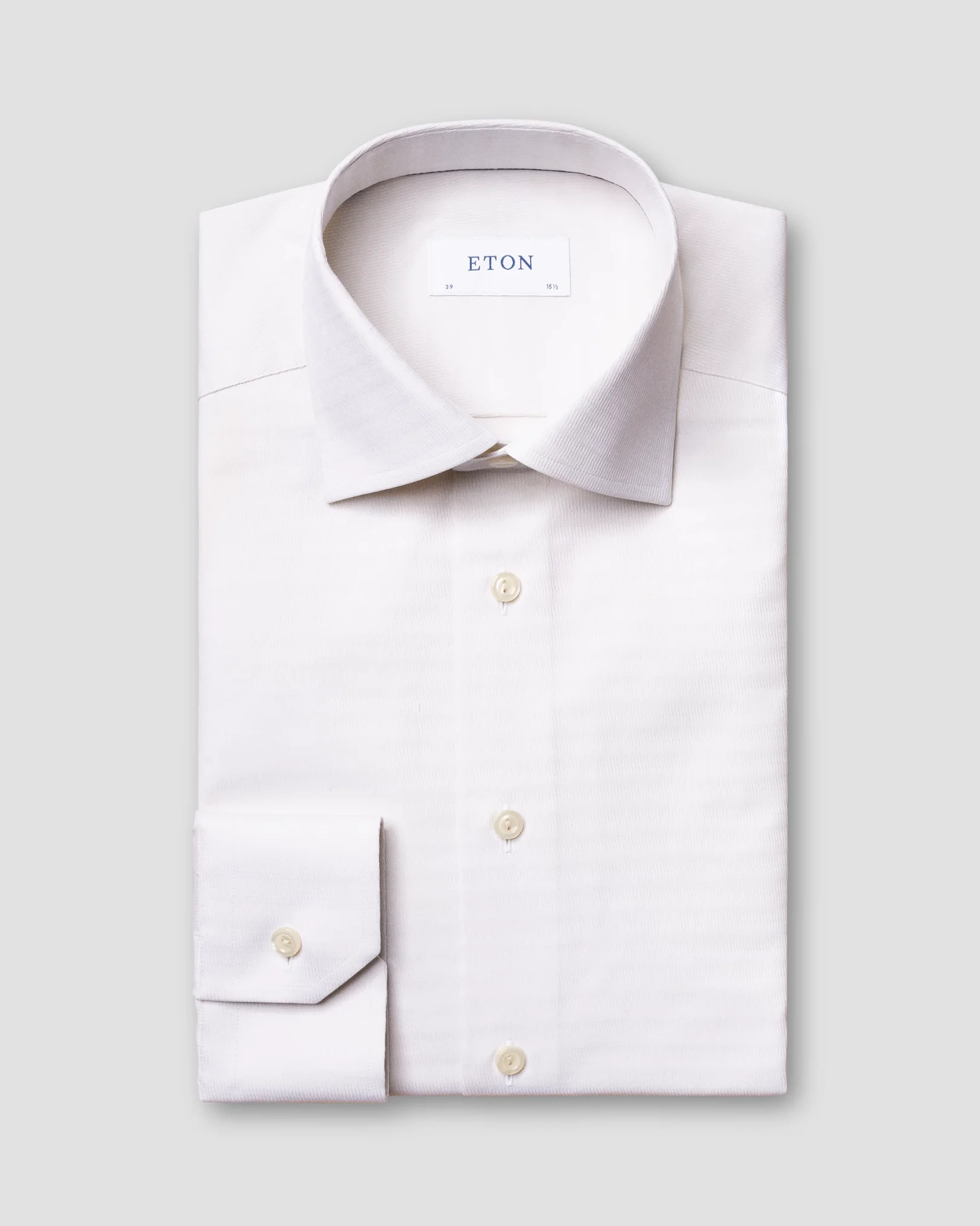 Eton - beige brocade shirt