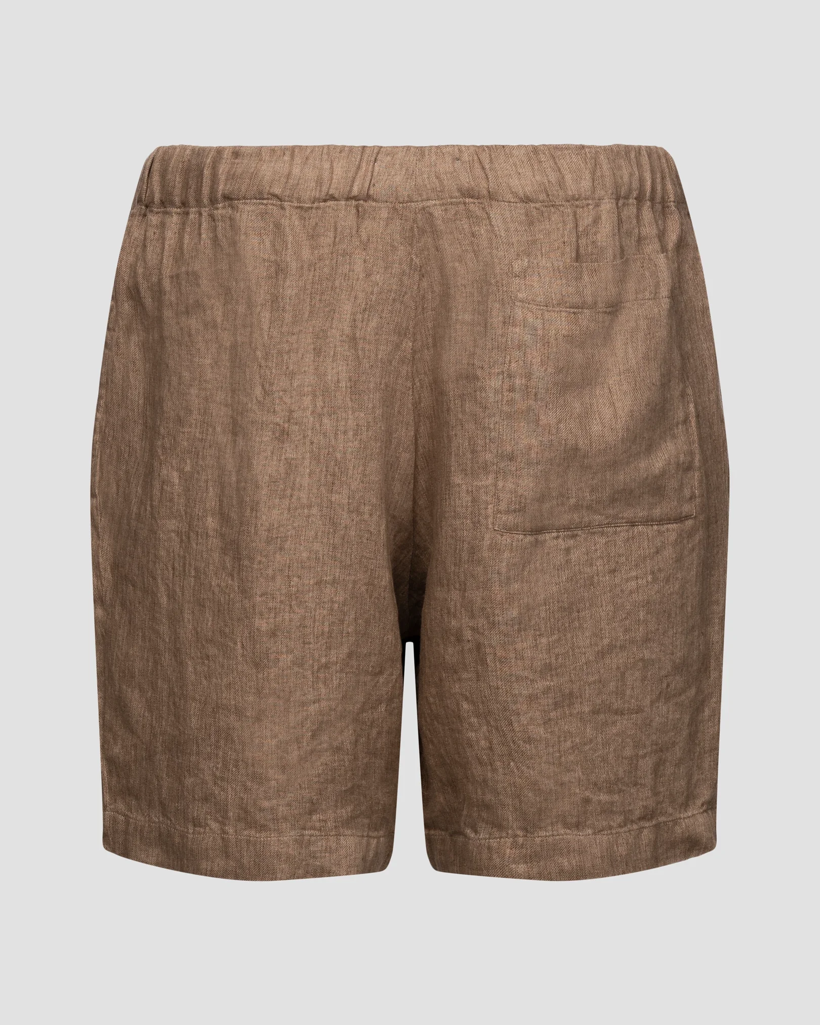 Eton - brown linnen shorts