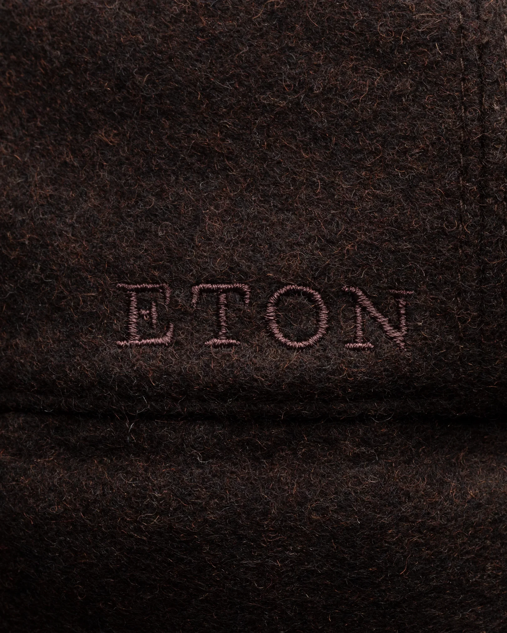 Eton - brown er flap cap