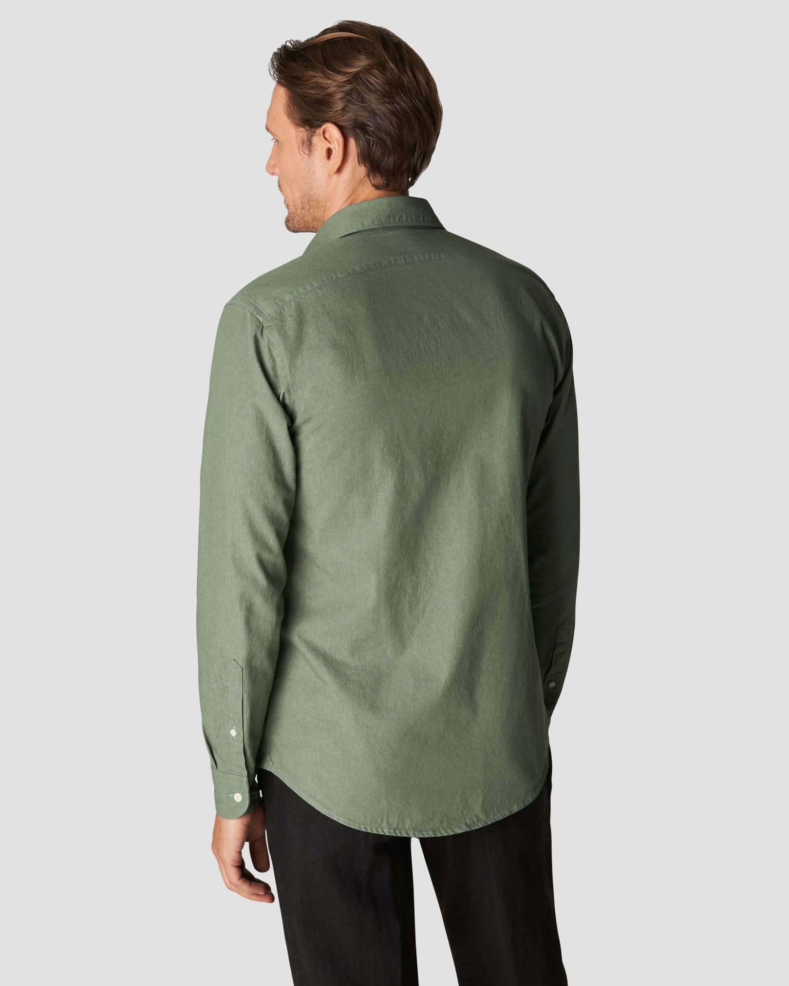 Eton - mid green heavy twill