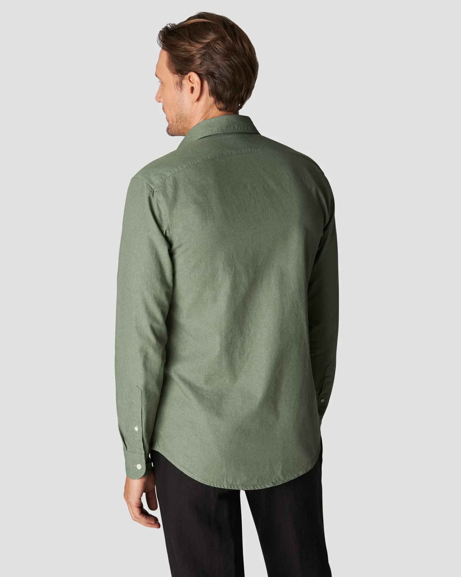 Eton - mid green heavy twill