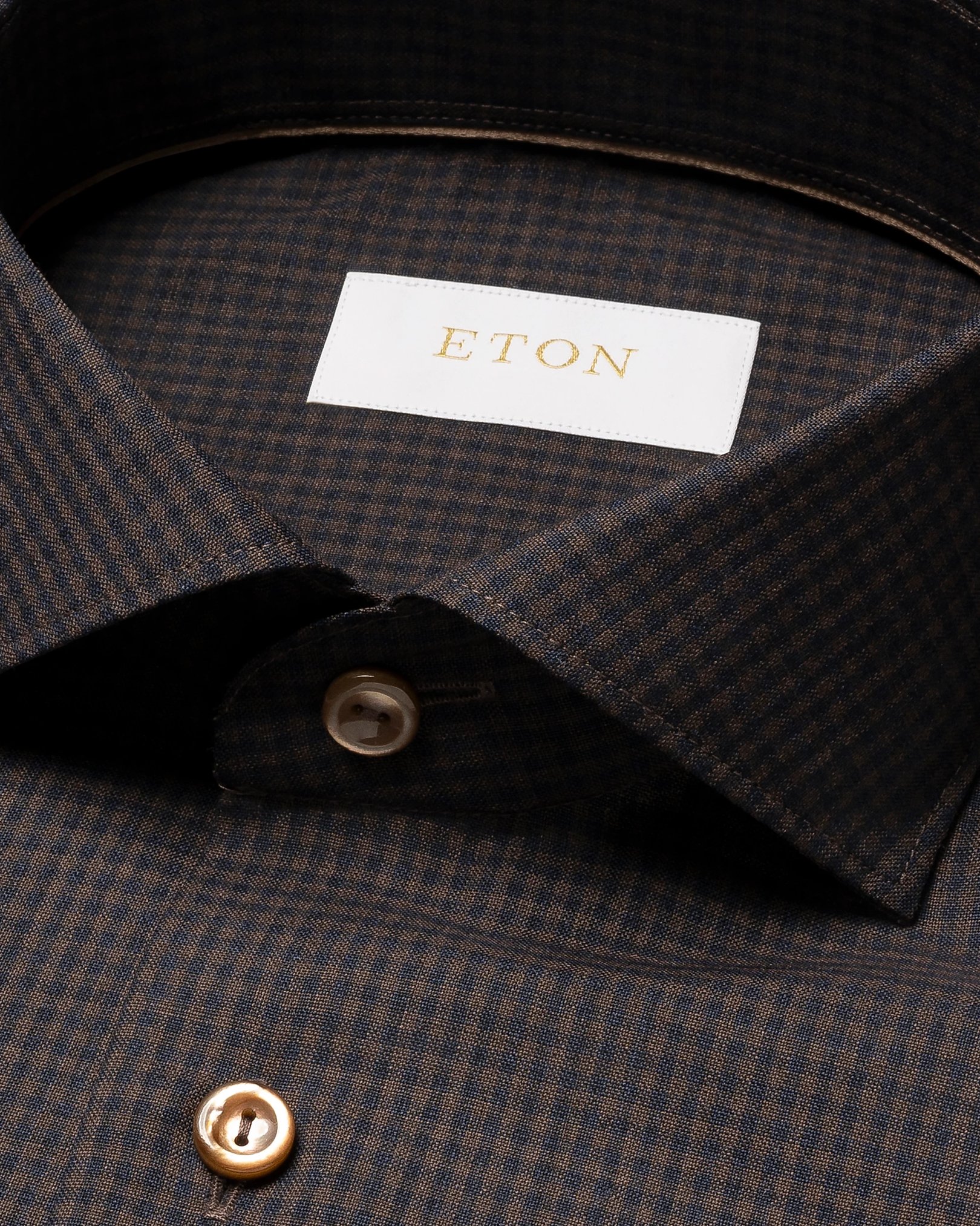 Eton - dark brown merino