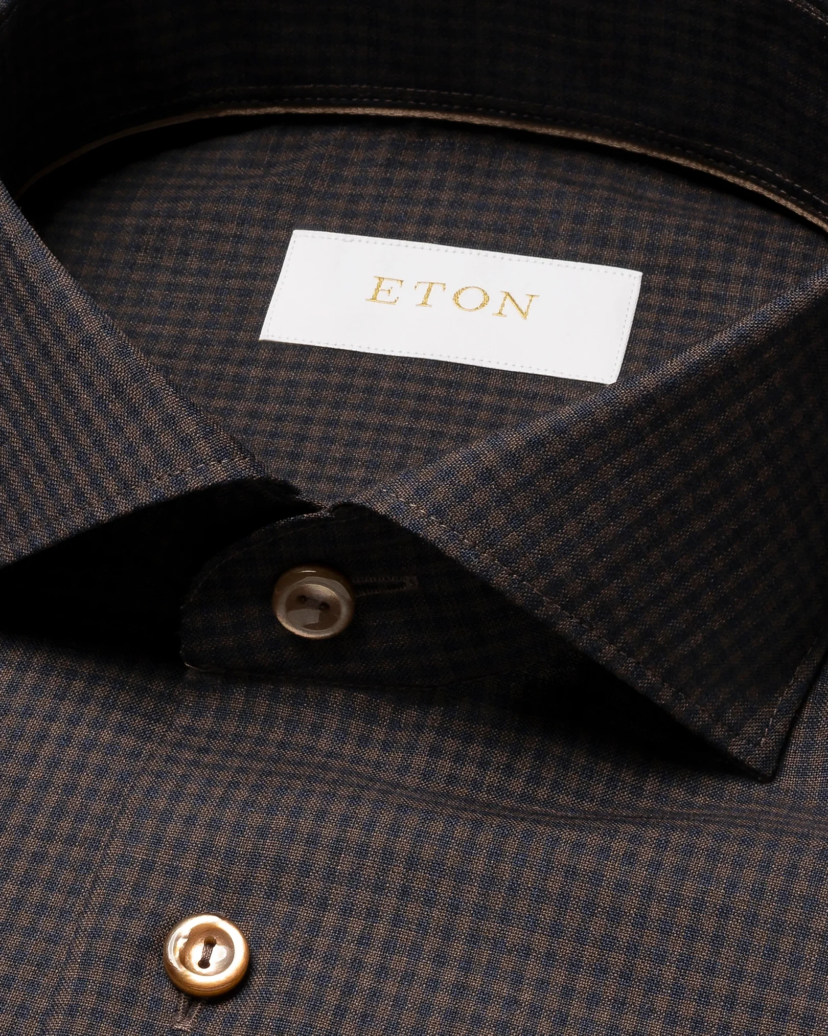 Eton - dark brown merino