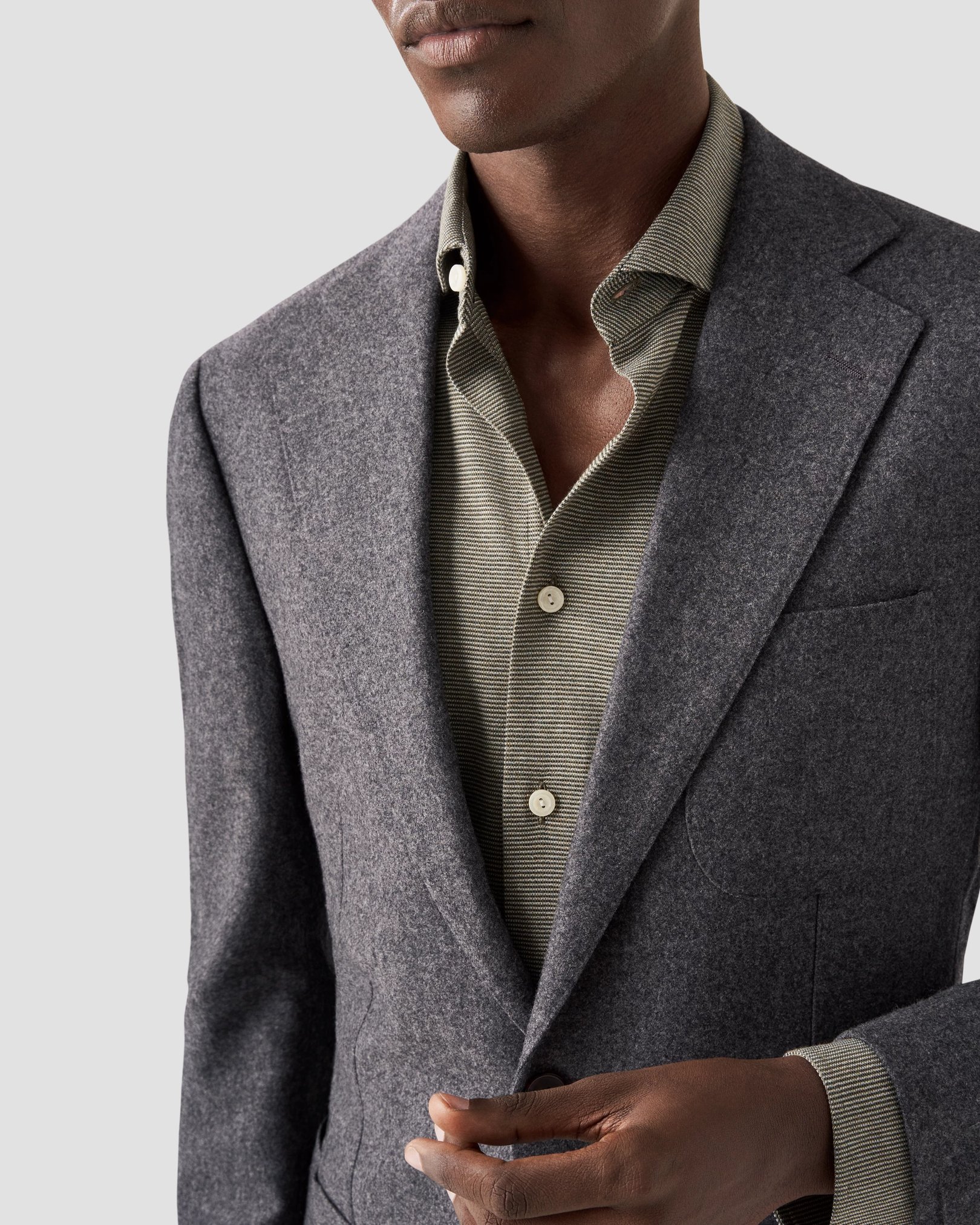 Eton - dark green lightweight jersey