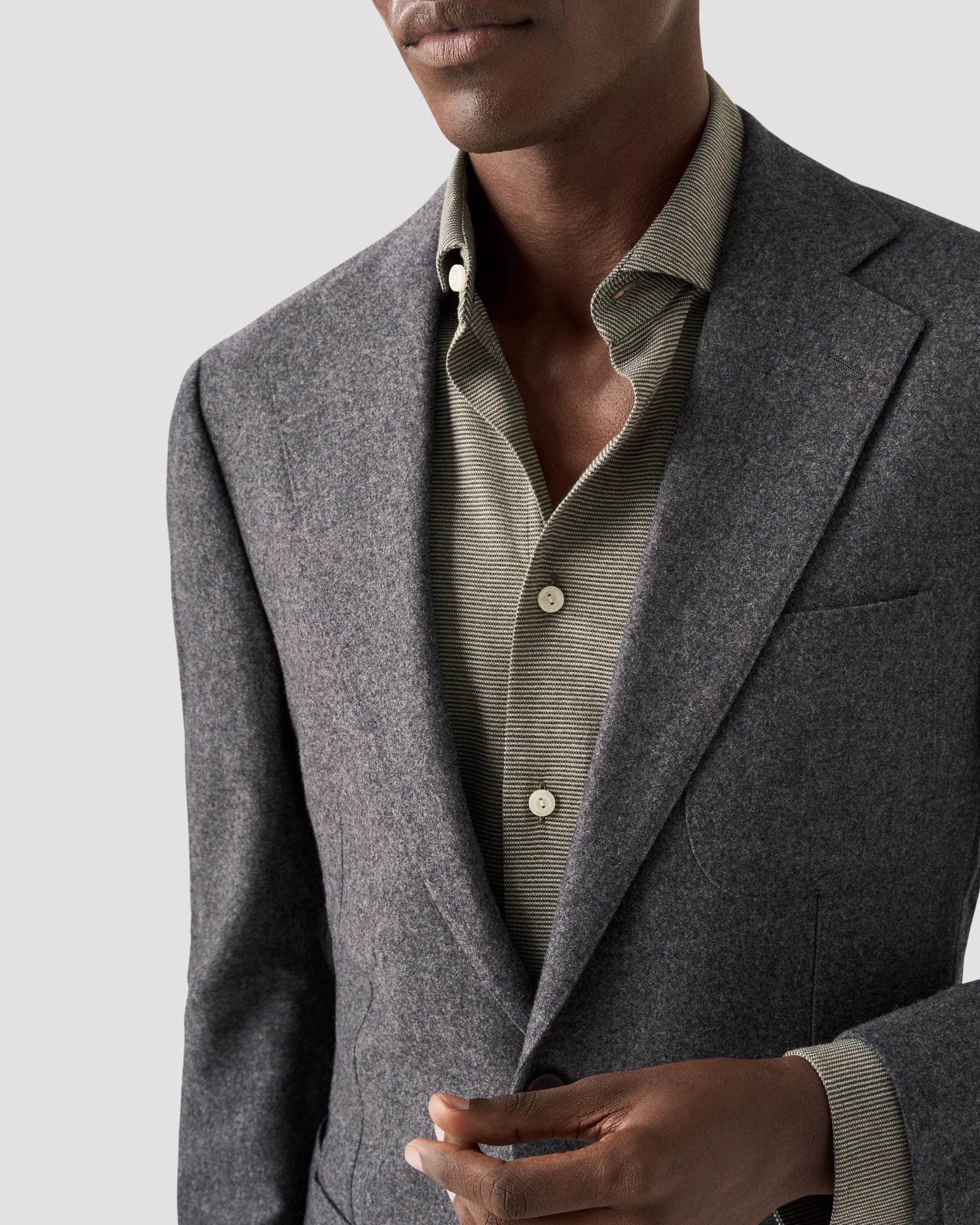 Eton - dark green lightweight jersey
