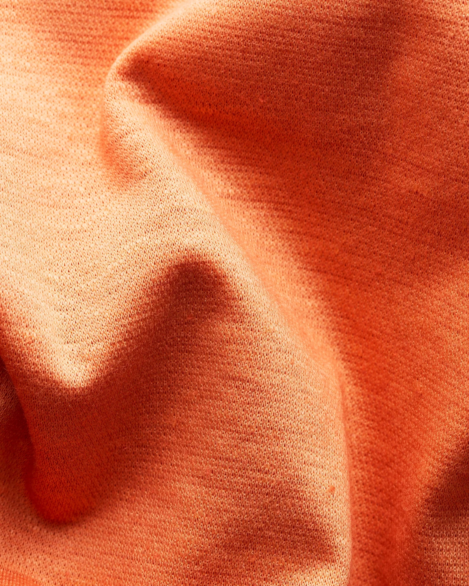 Eton - orange pique t shirt