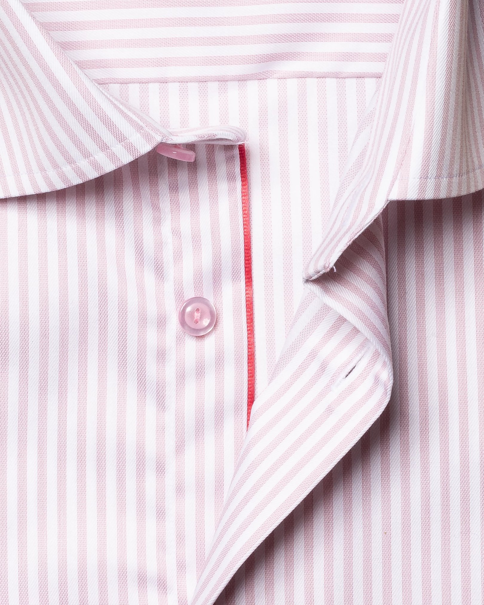 Eton - pink striped signature twill shirt