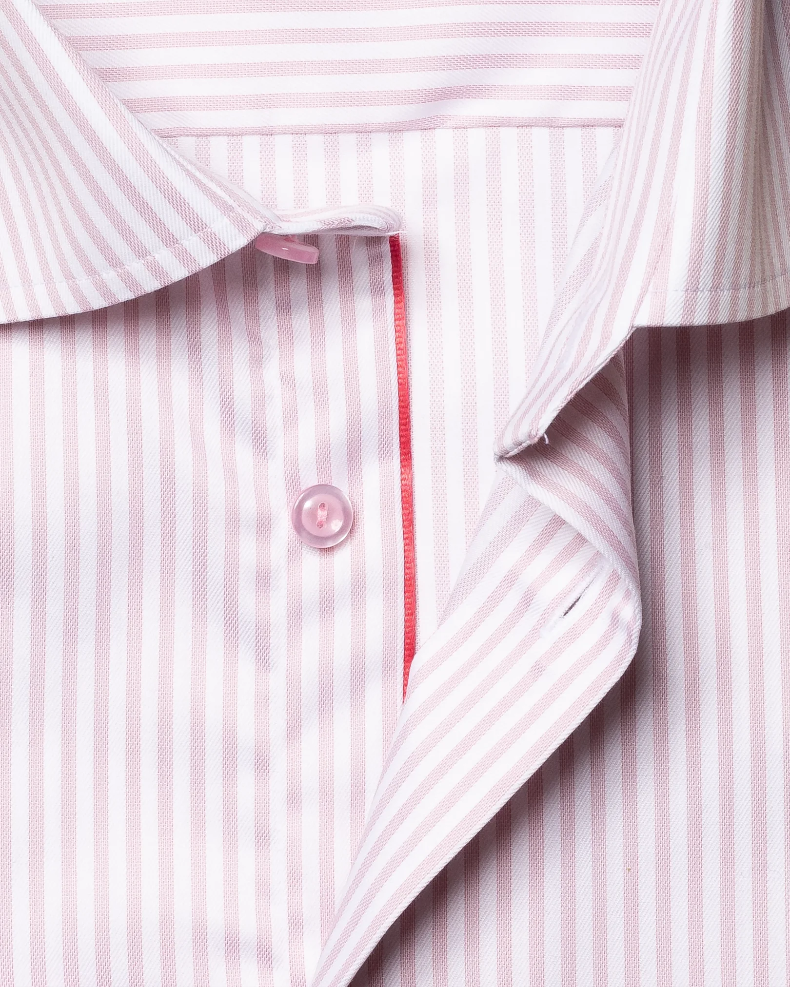 Eton - pink striped signature twill shirt