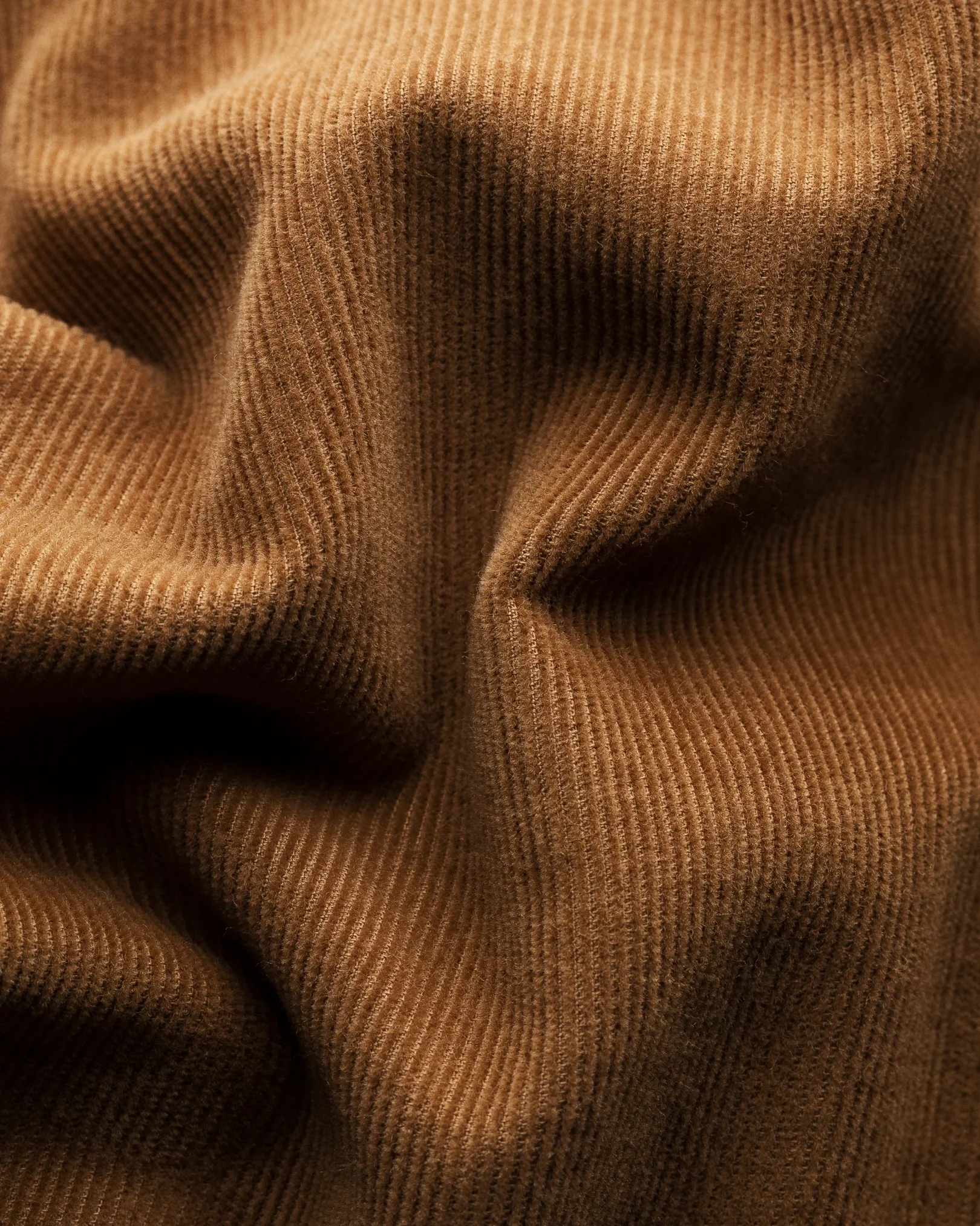 Eton - beige corduroy wide spread casual single rounded slim soft