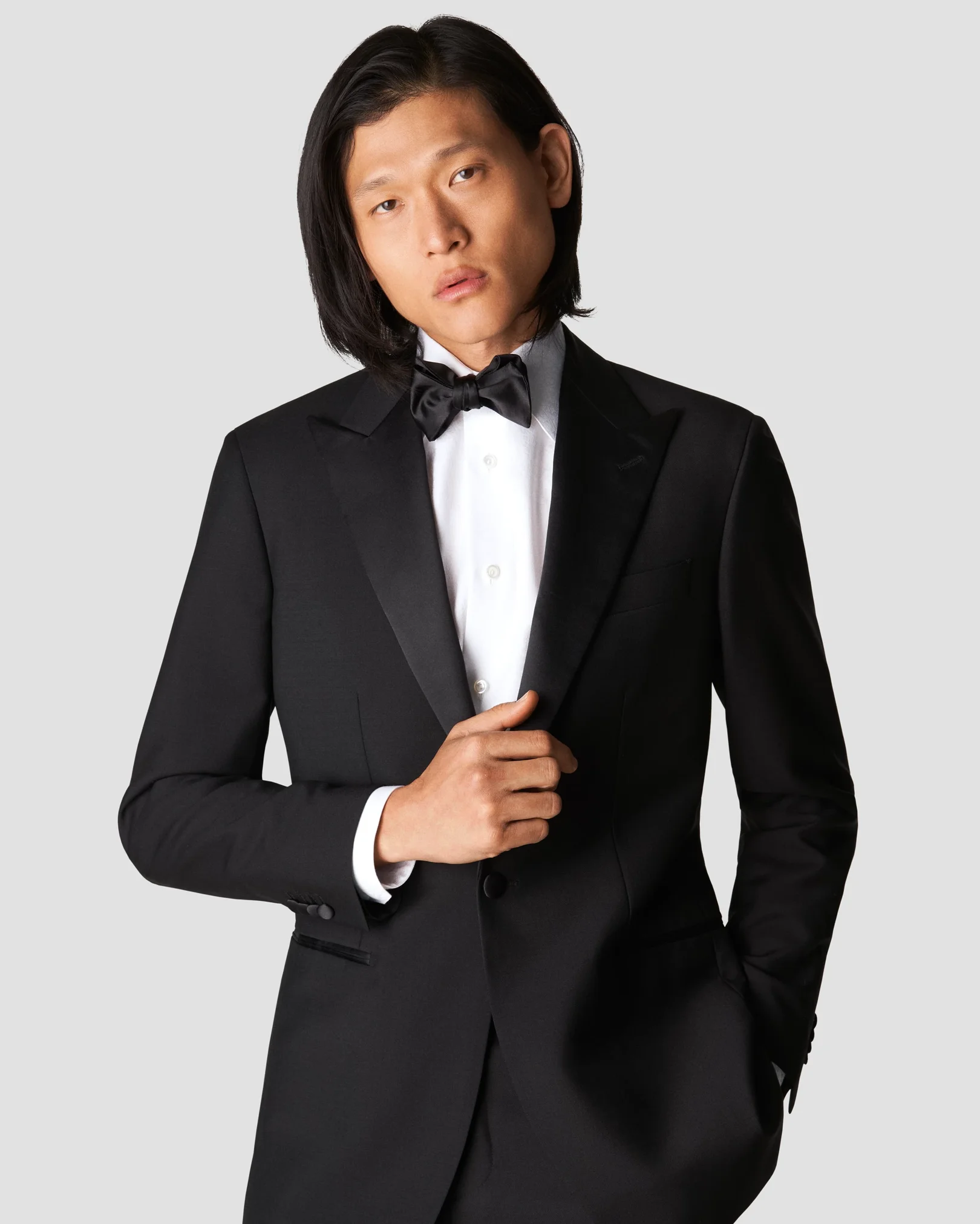 Eton - white jacquard