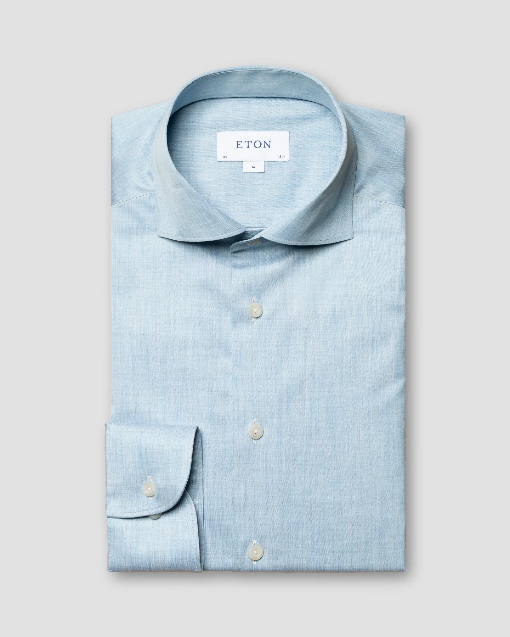 Eton - mid blue lightweight melange