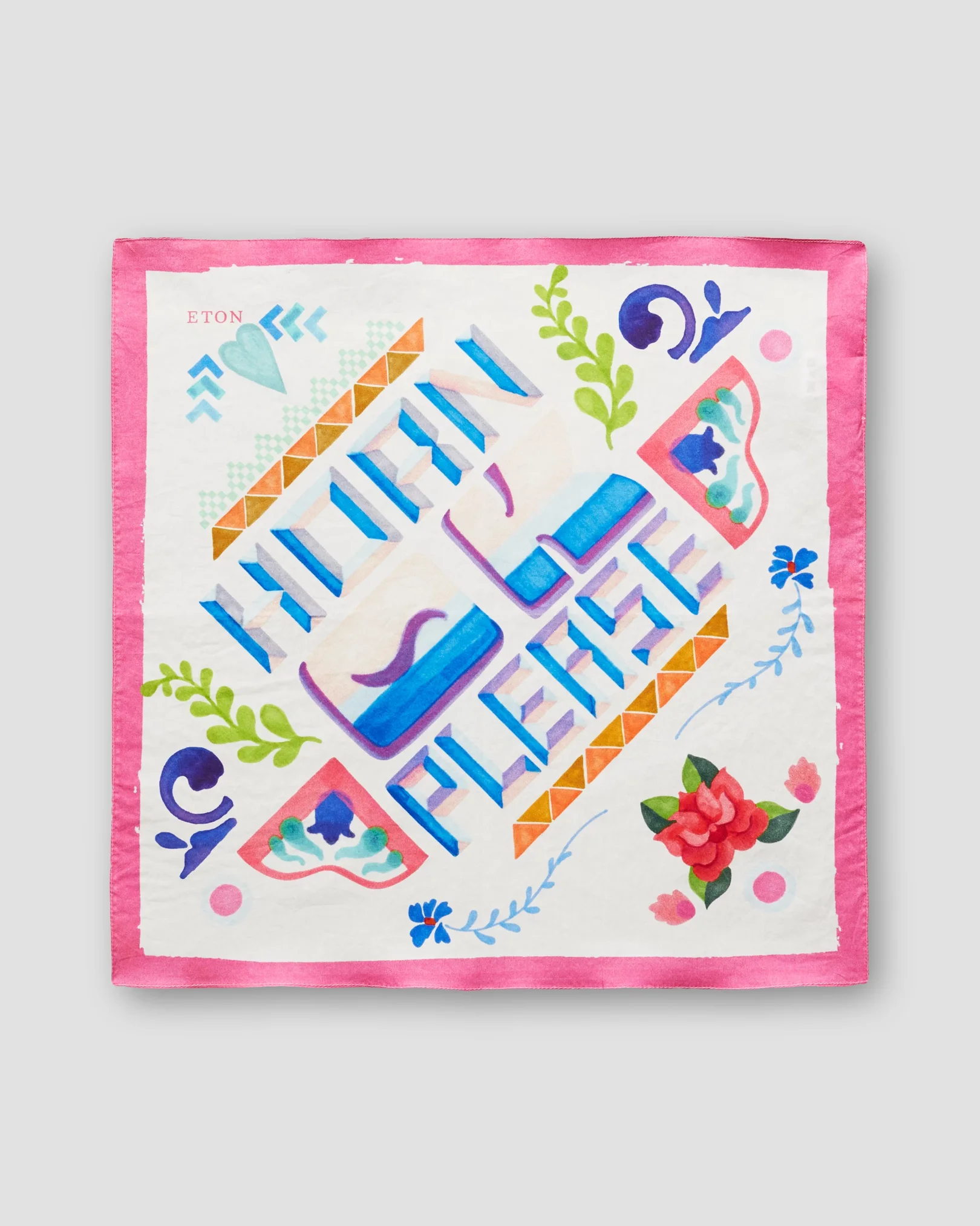 Eton - horn ok please pocket square