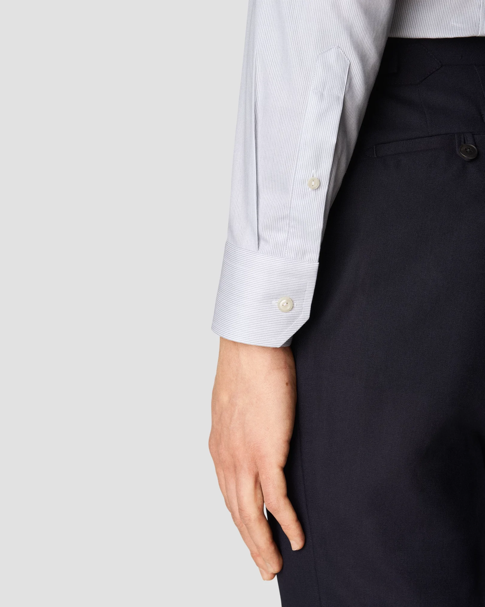 Eton - navy blue twill extremecut