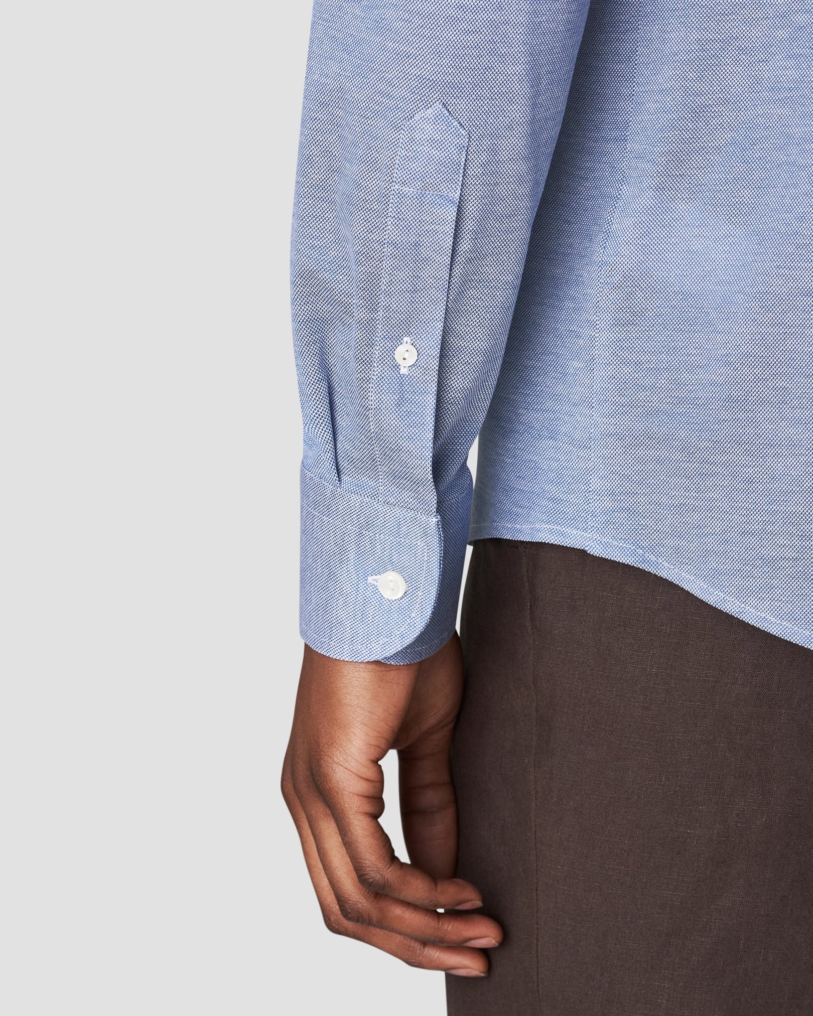 Eton - blue jersey widespread