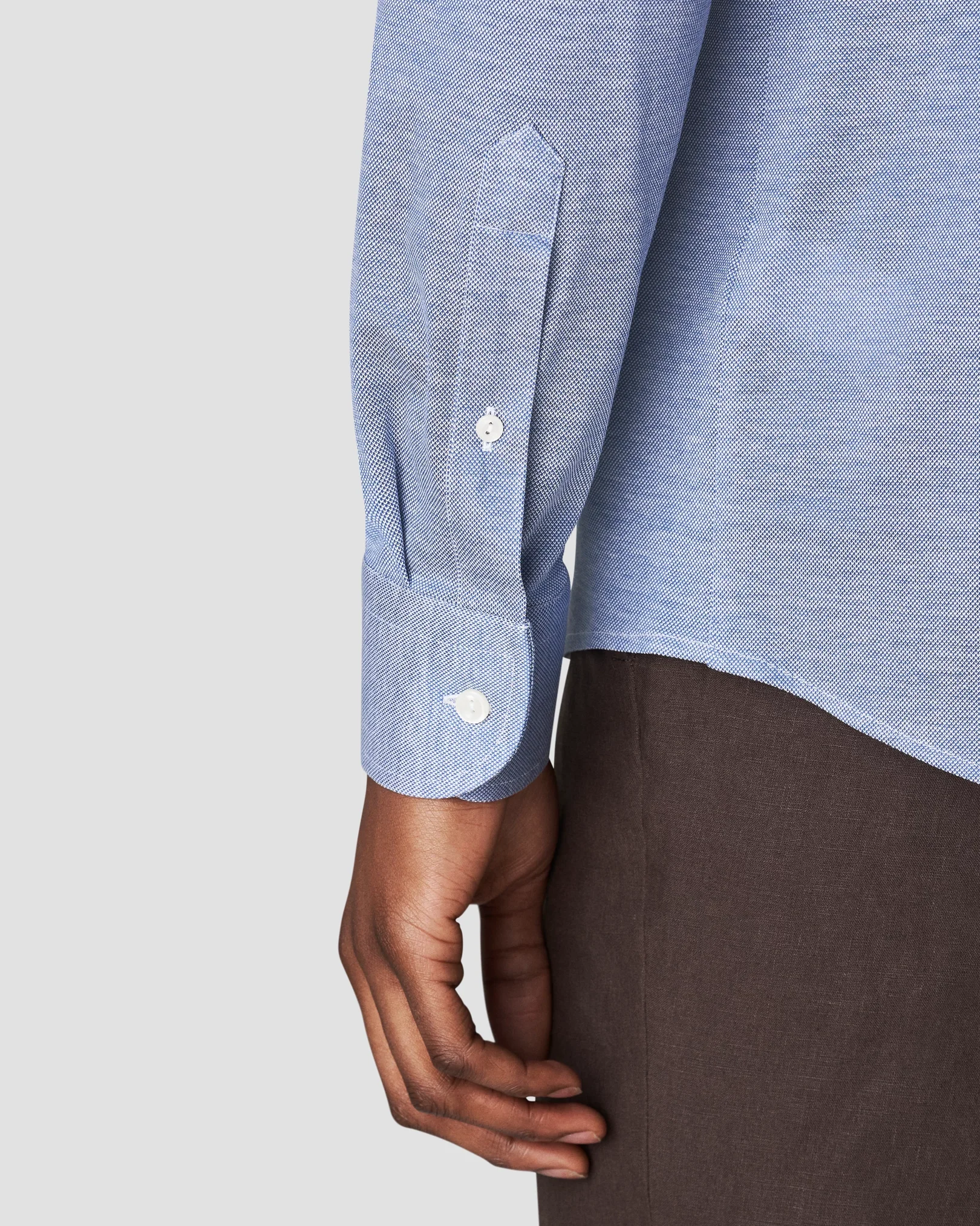 Eton - blue jersey widespread