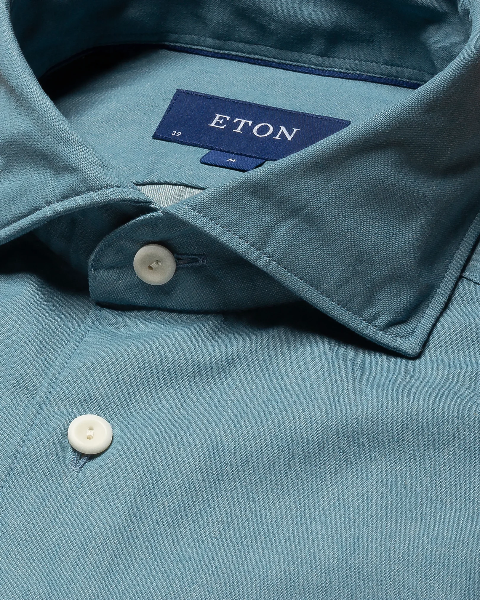 Eton - mid blue heavy twill