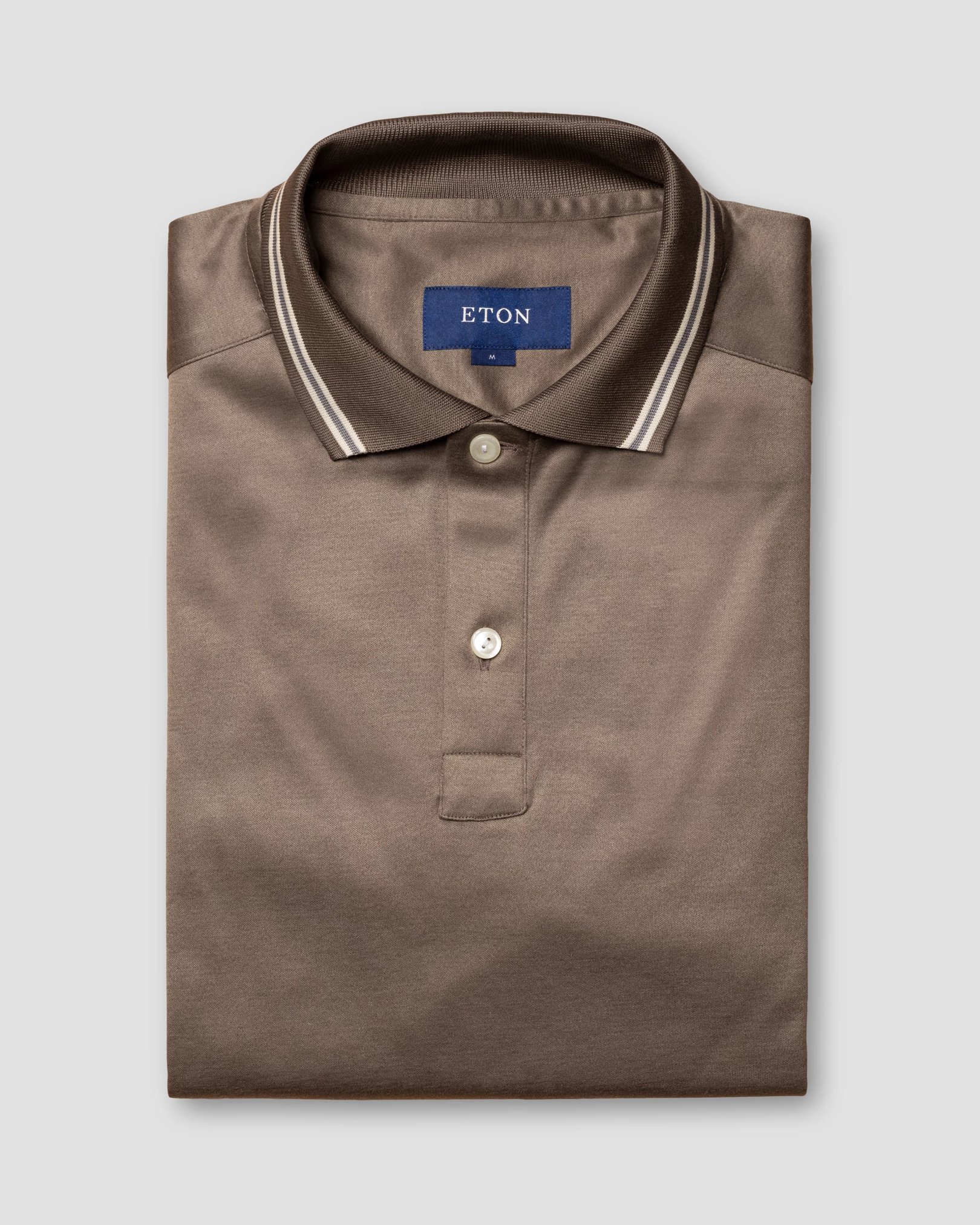 Eton - light grey jersey knitted