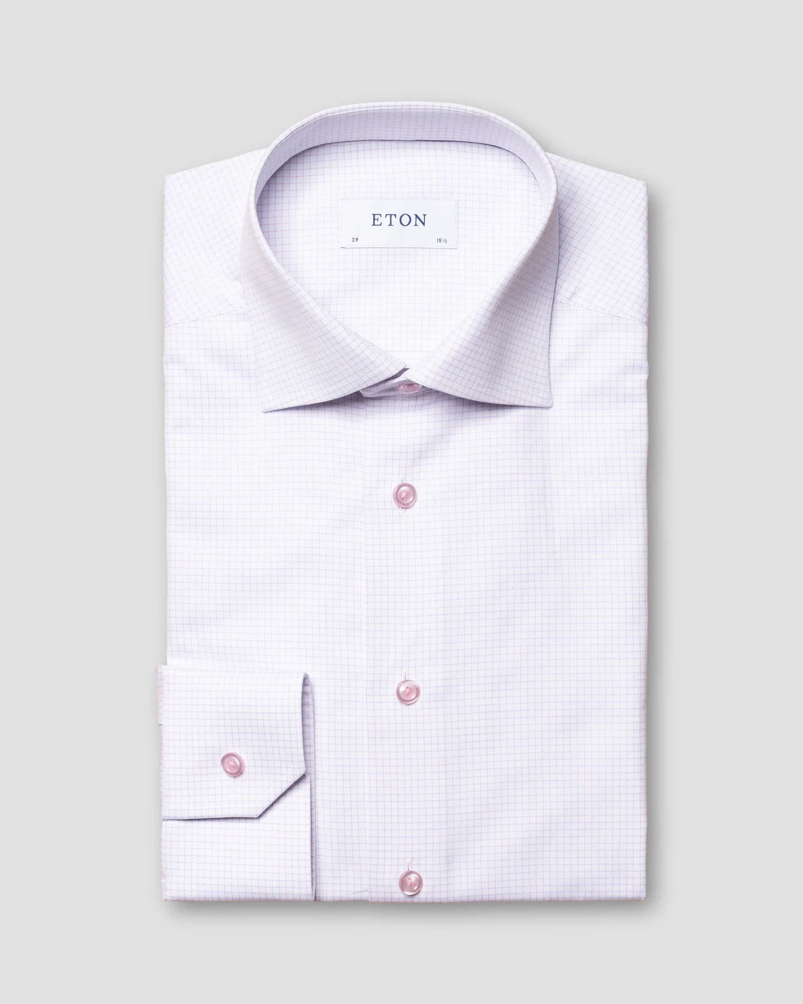 Eton - pink dobby