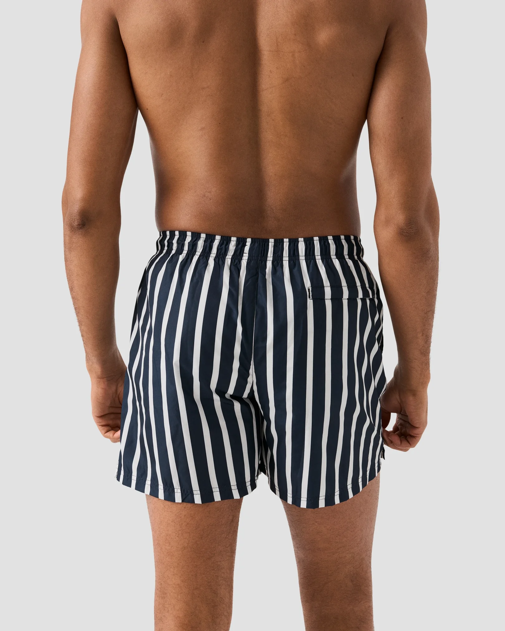 Eton - Striped Swim Shorts