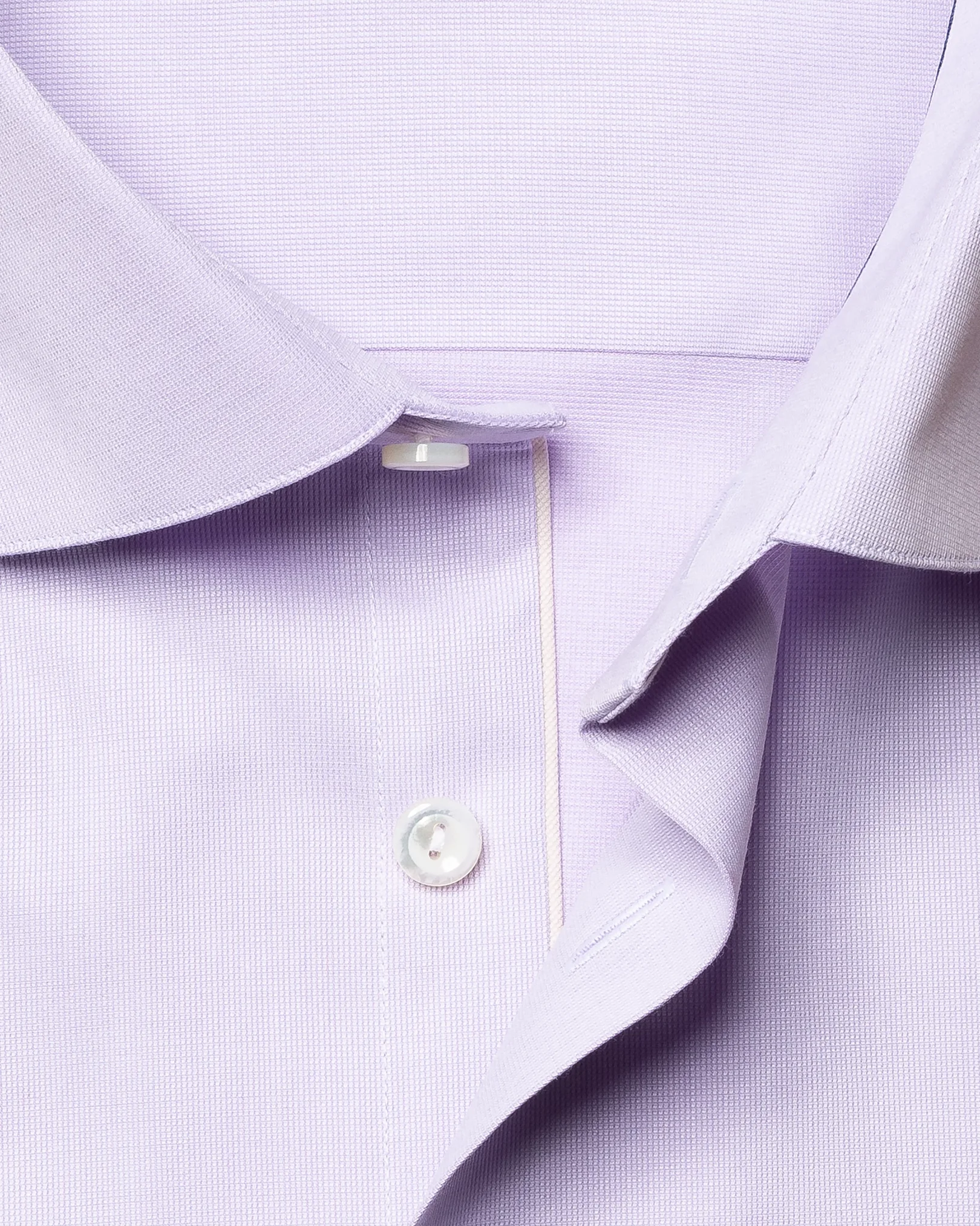 Eton - light purple fine pique cutaway