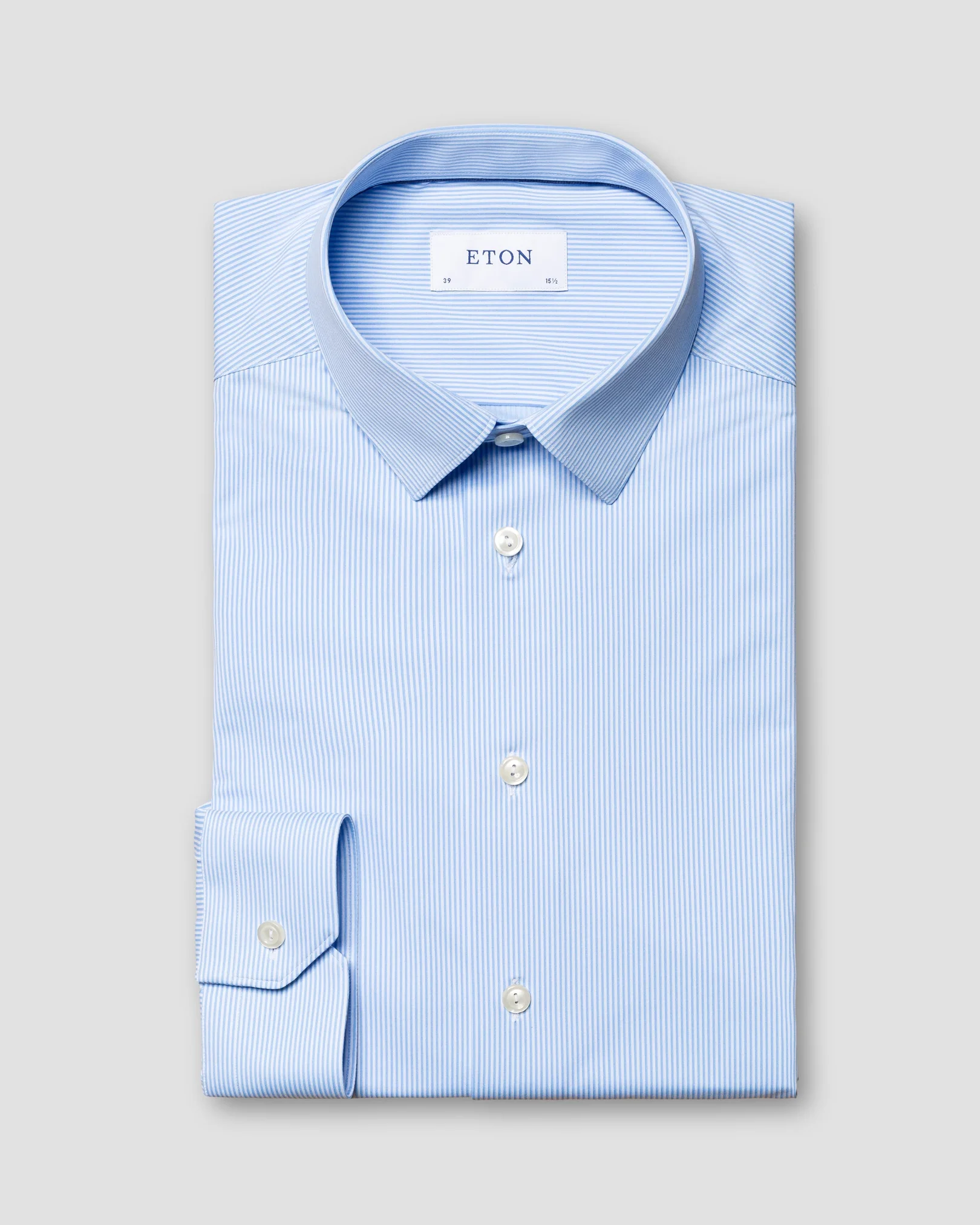 Eton - light blue 4 way stretch widespread