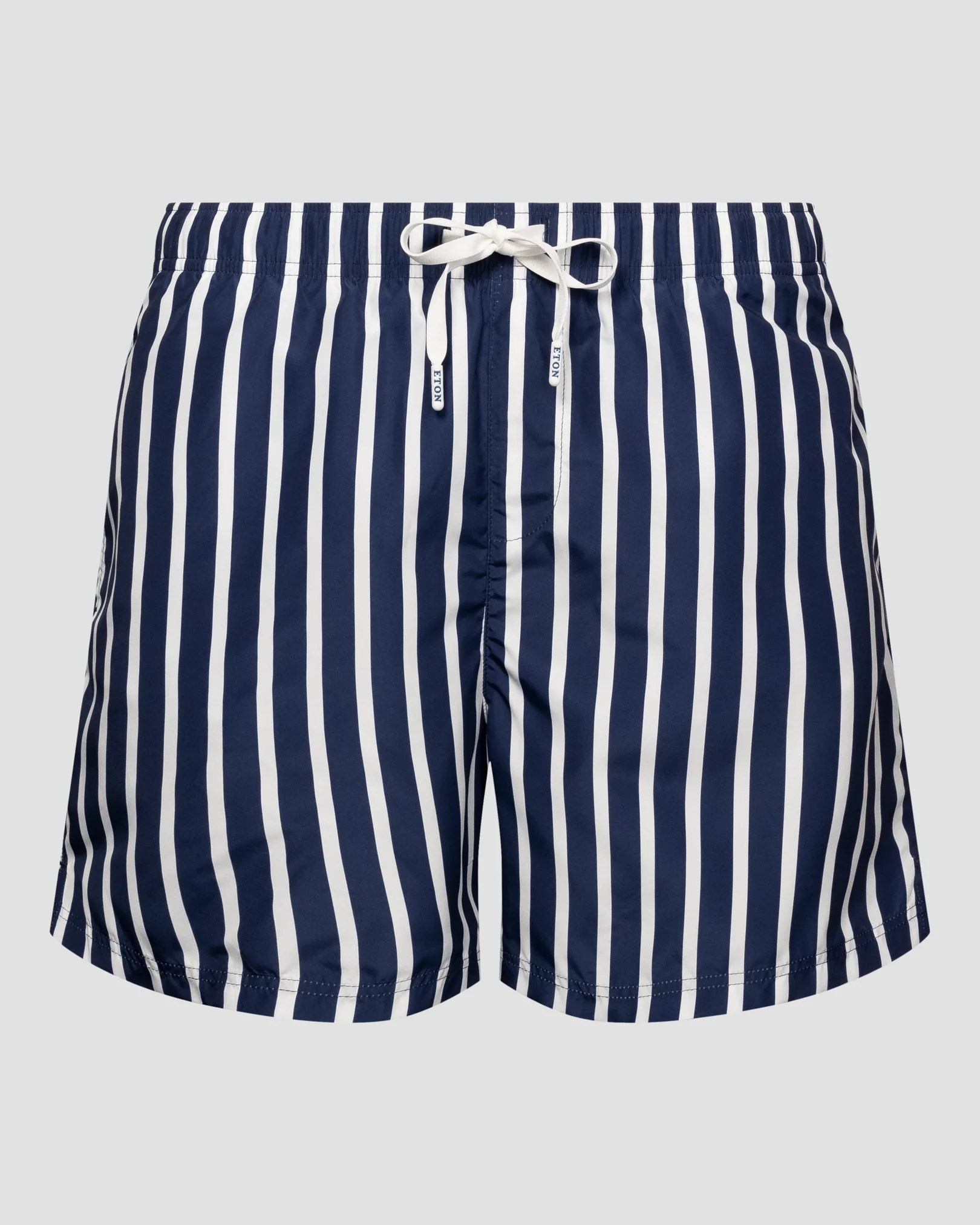 Eton - Navy gestreifte Badeshorts
