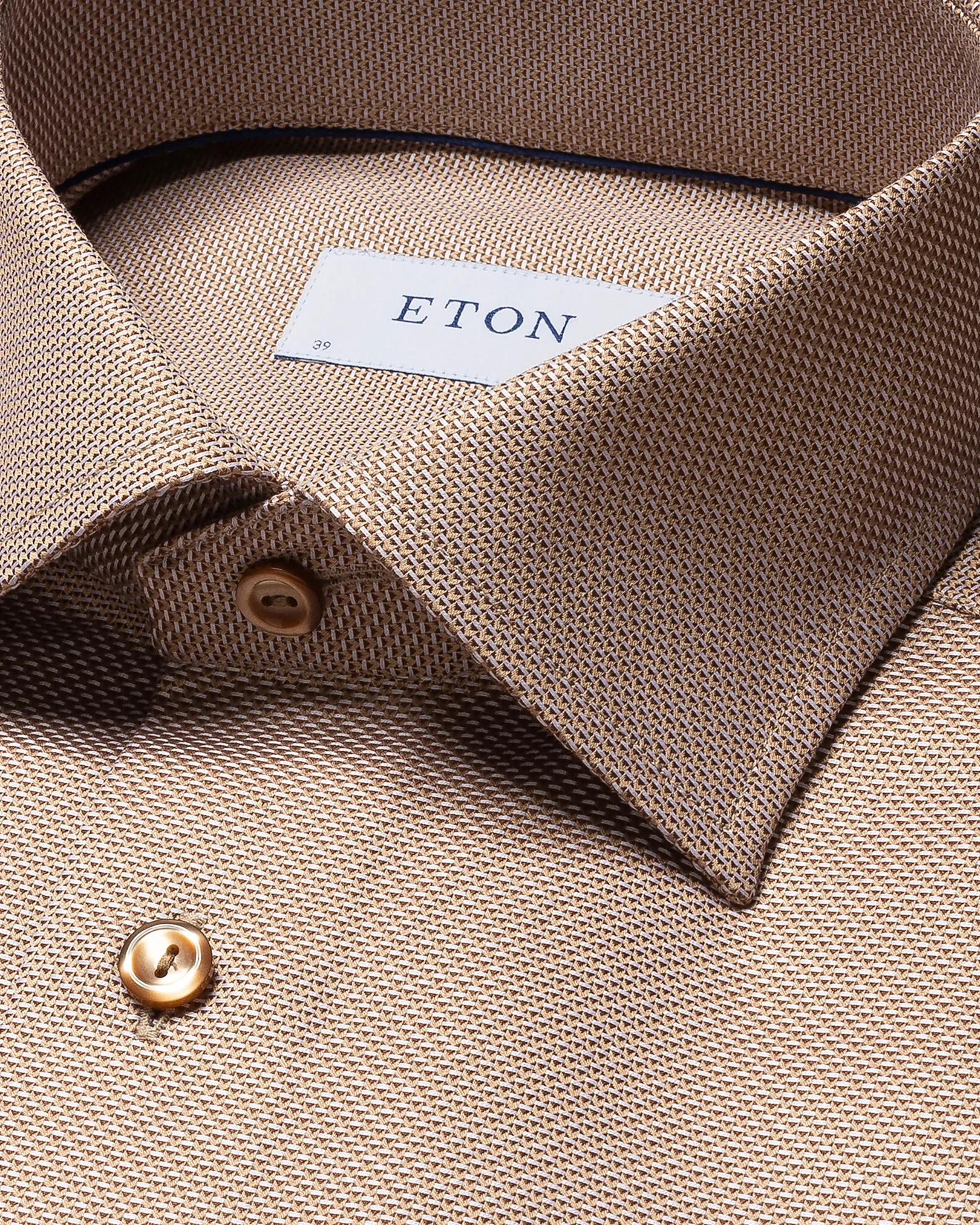 Eton - beige textured twill