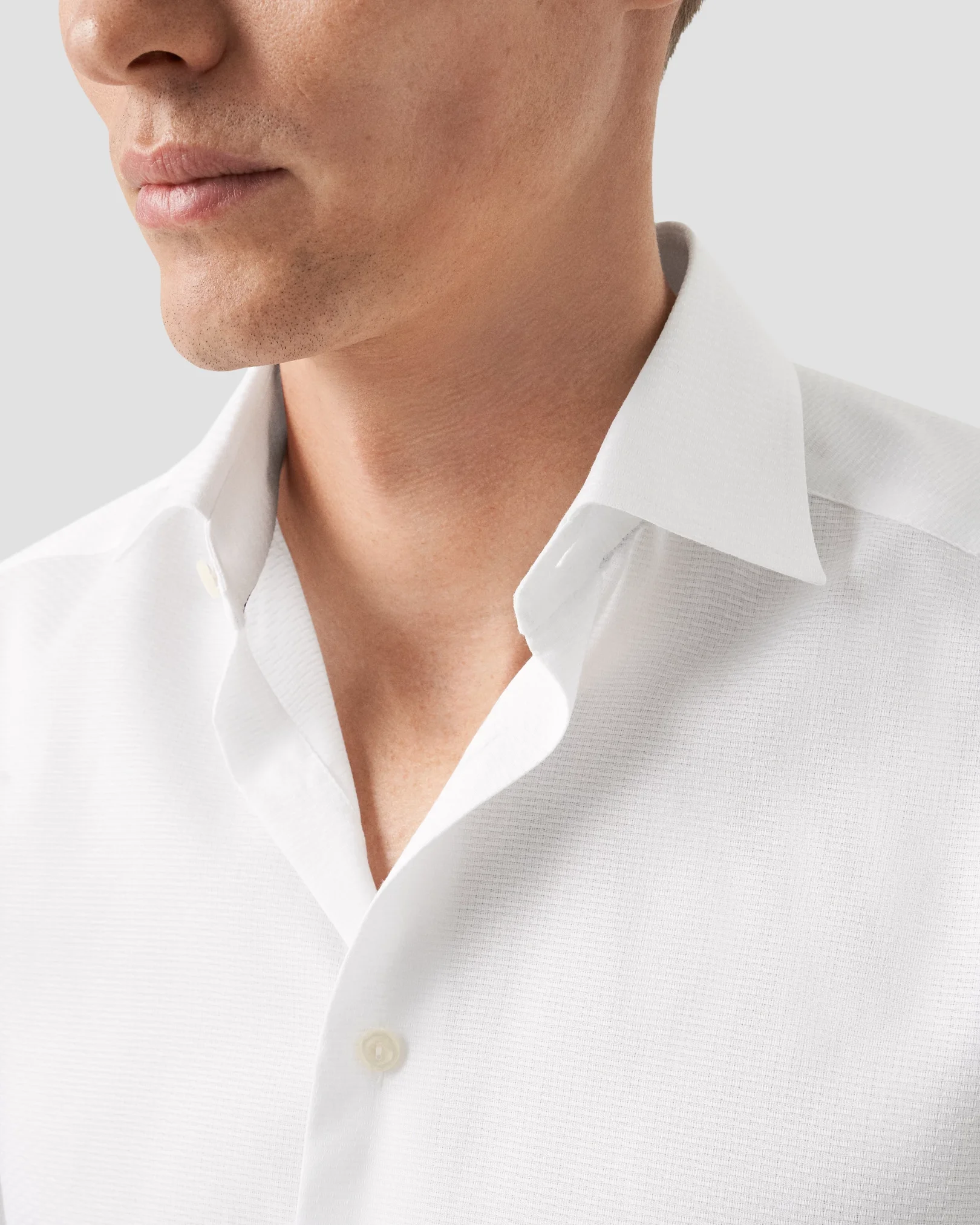 Eton - white twill made to order