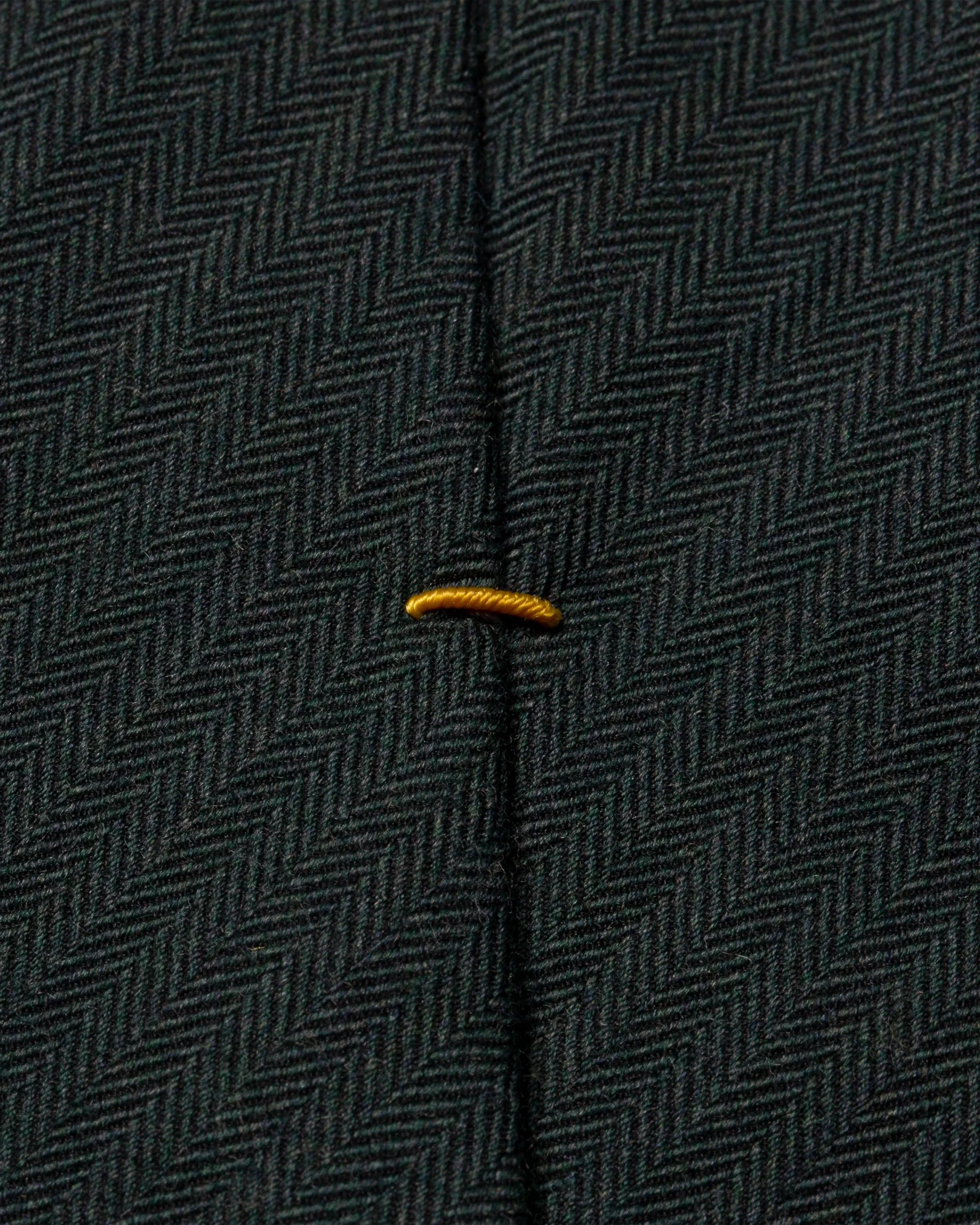 Eton - dark green herringbone tie